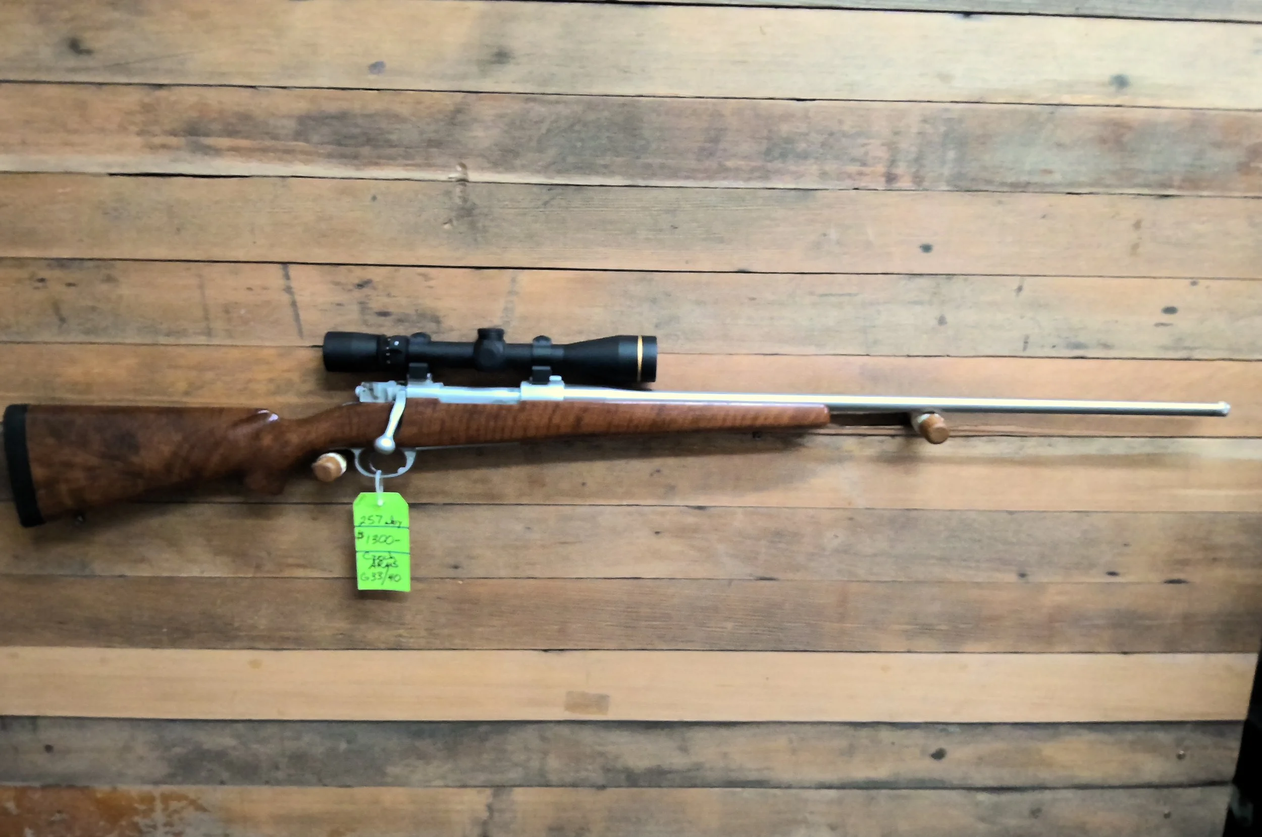 CZECH ARMS G33/40 SPORTERIZED RIFLE 257 WEATHERBY