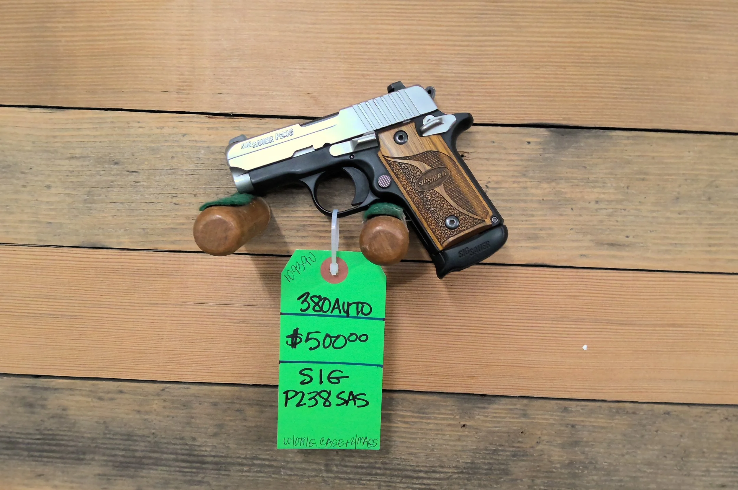 SIG SAUER P238 SAS COMPACT PISTOL 380 ACP