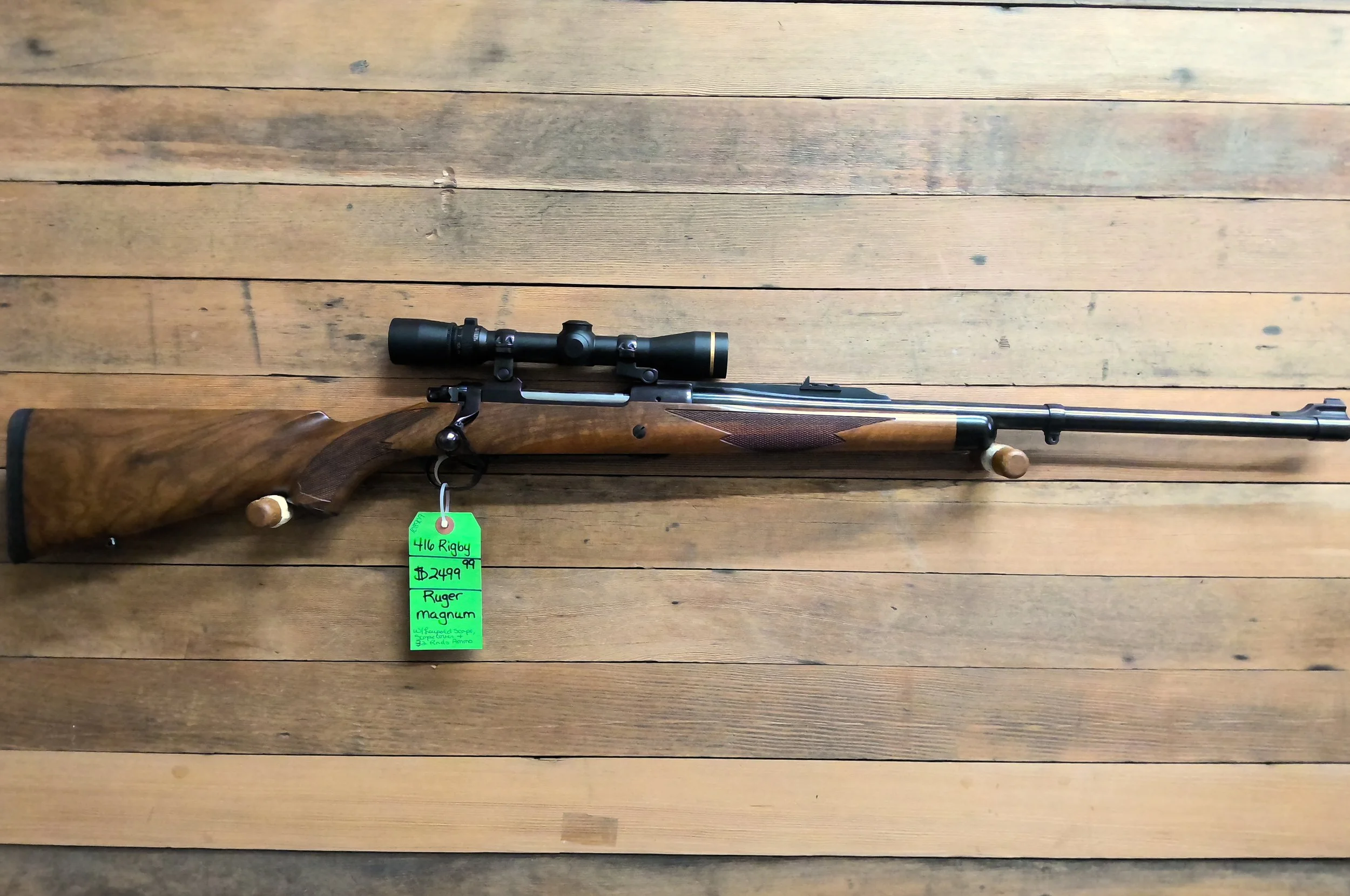 RUGER 77 MK II EXPRESS RIFLE 416 RIGBY