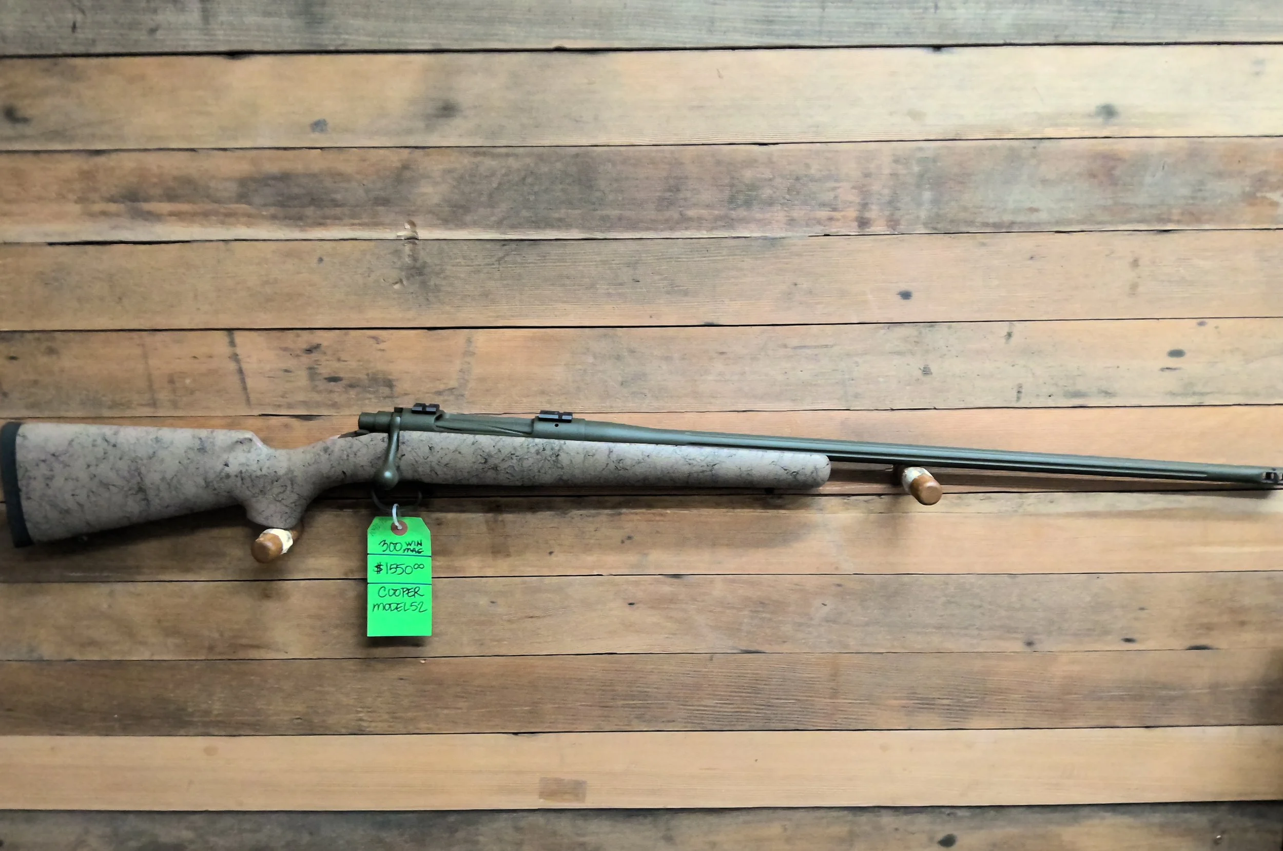 COOPER MODEL 52 RIFLE 300 WINCHESTER MAGNUM