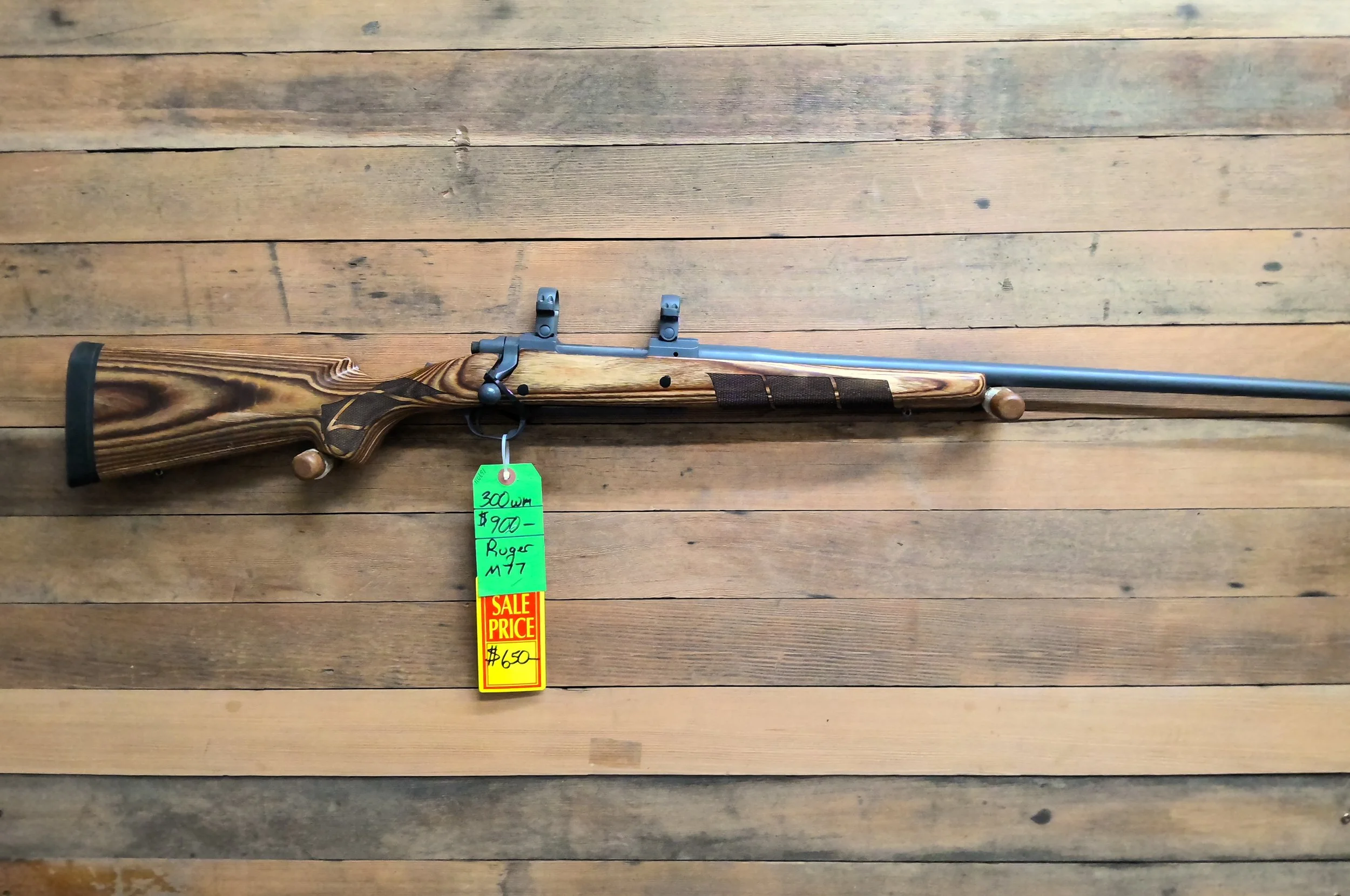 RUGER 77 RIFLE 300 WINCHESTER MAGNUM