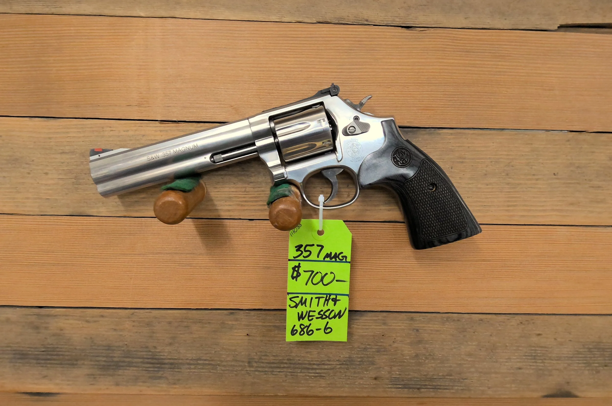 SMITH AND WESSON MODEL 686-6 REVOLVER 357 MAGNUM