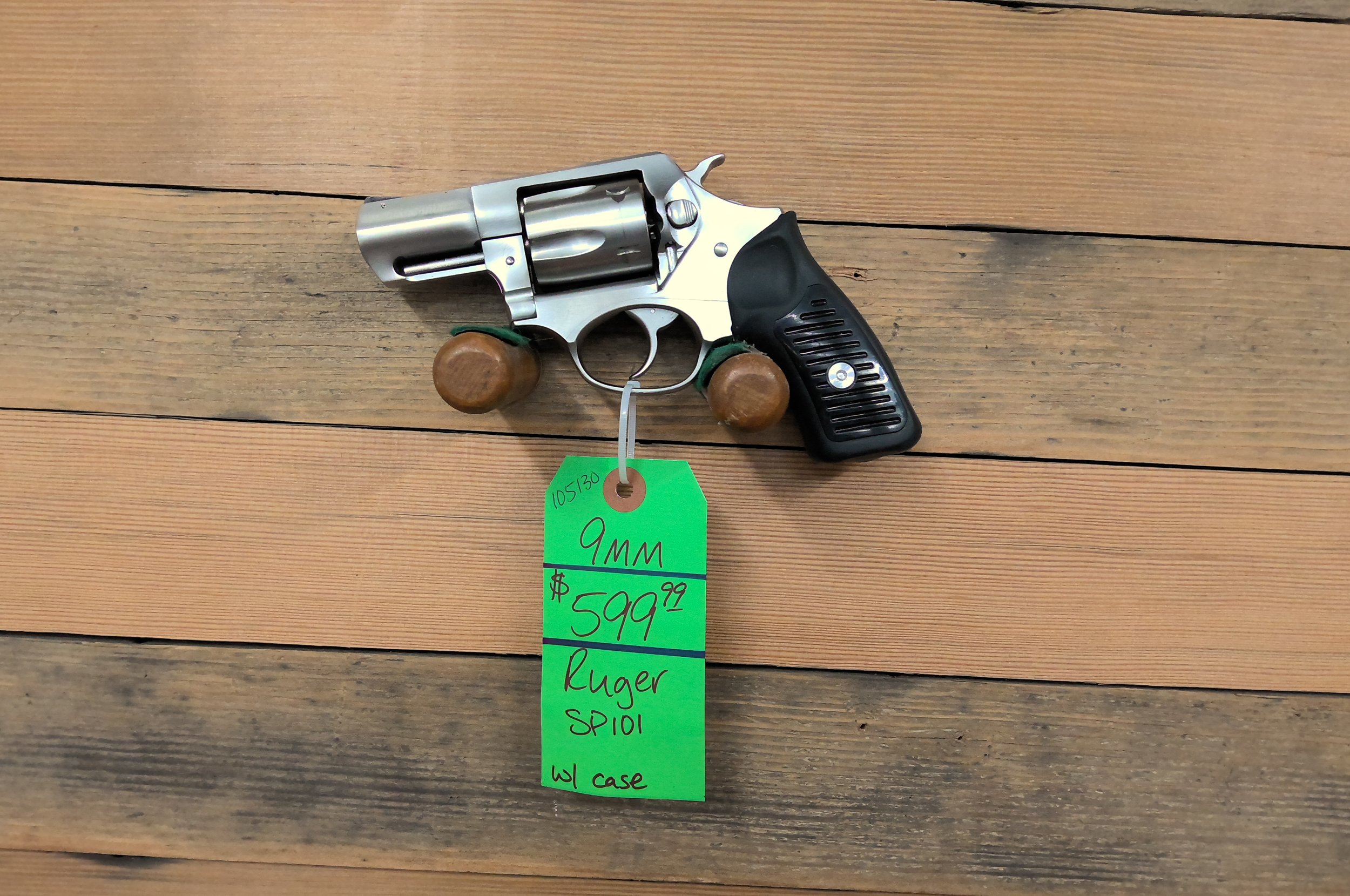 RUGER SP 101 COMPACT REVOLVER IN 9MM