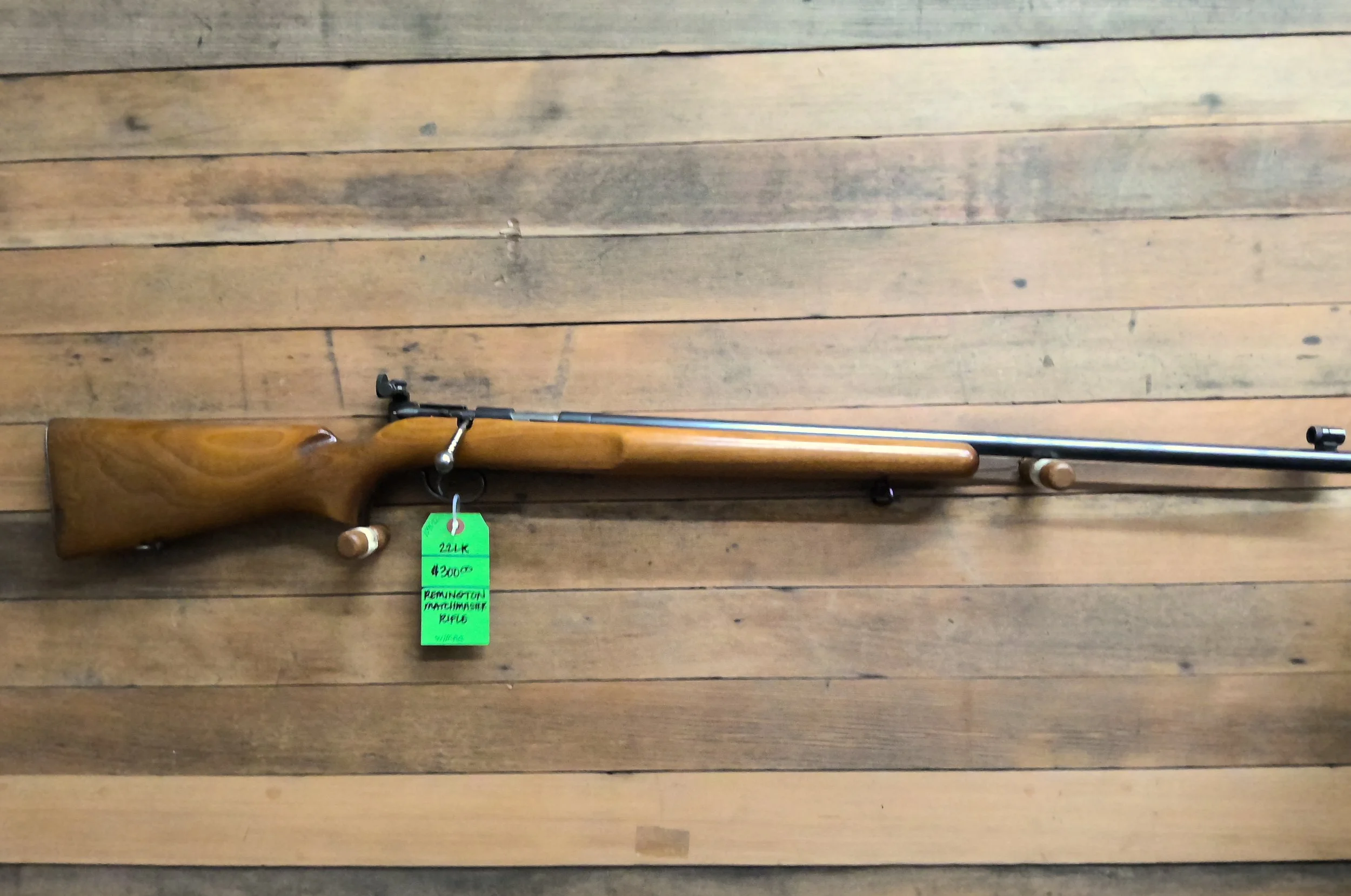 REMINGTON 513T MATCHMASTER RIFLE 22 LONG RIFLE