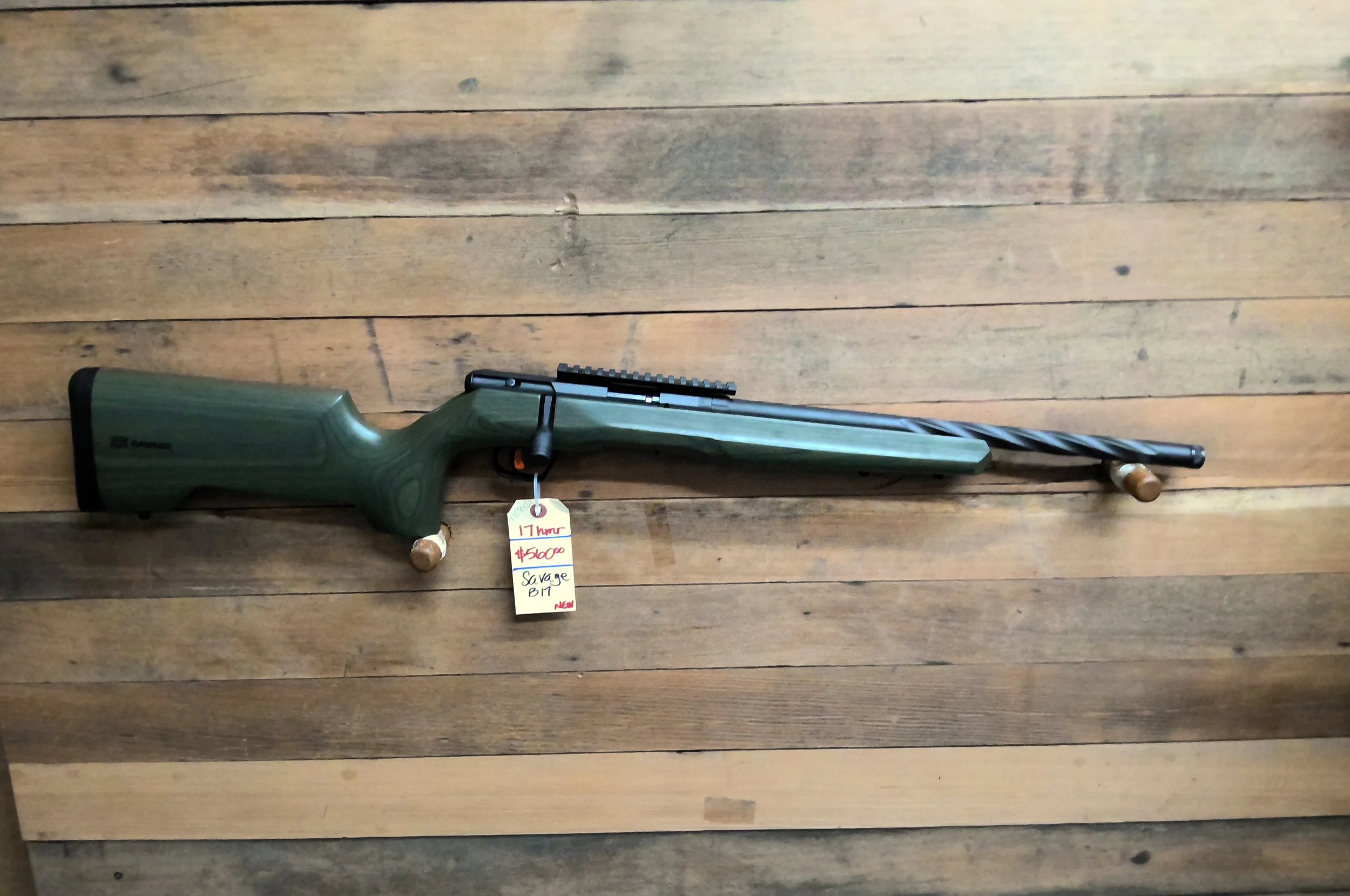 SAVAGE B17 RIFLE 17 HMR