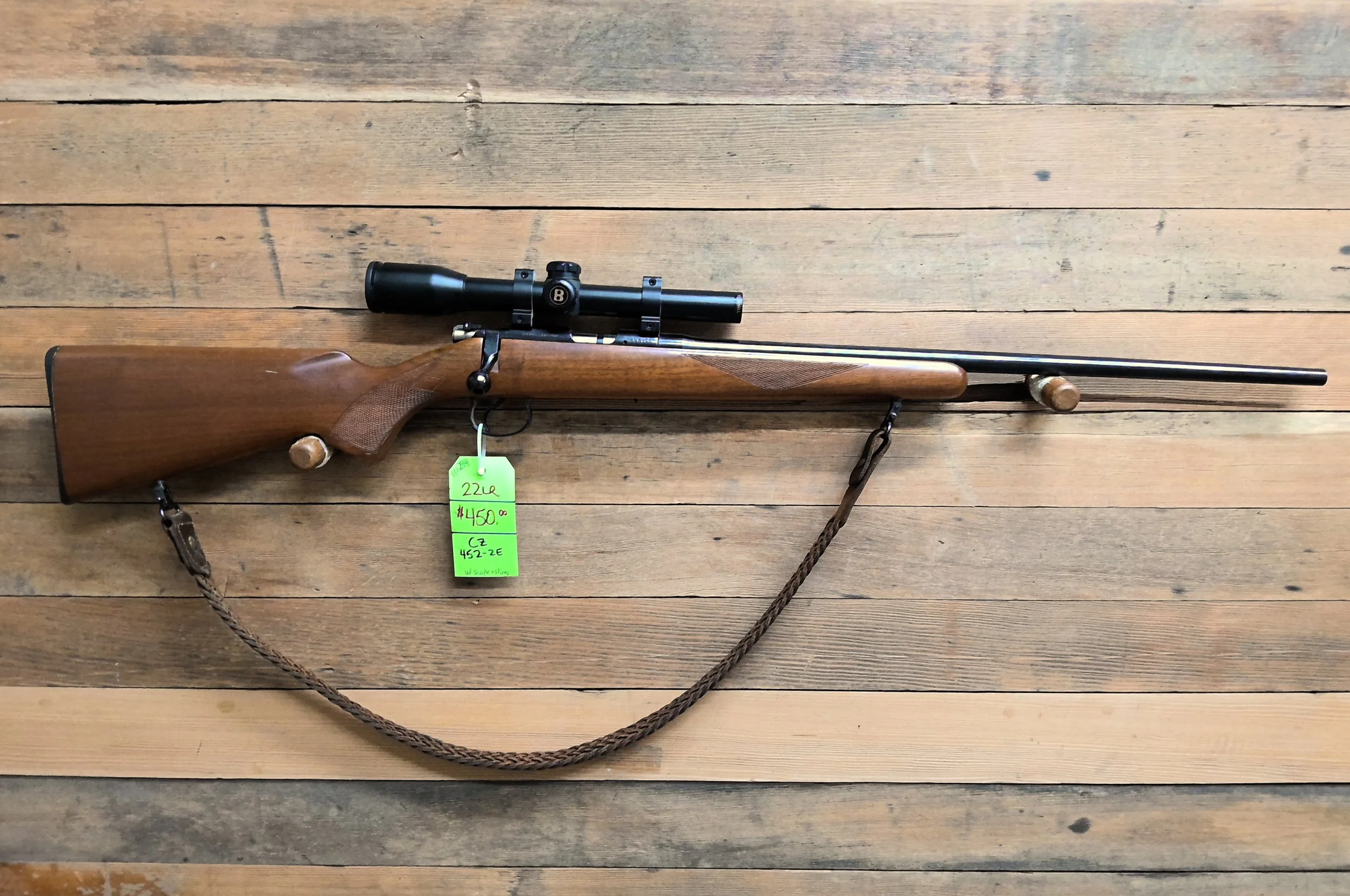 CZ 452-2E 22LR RIFLE