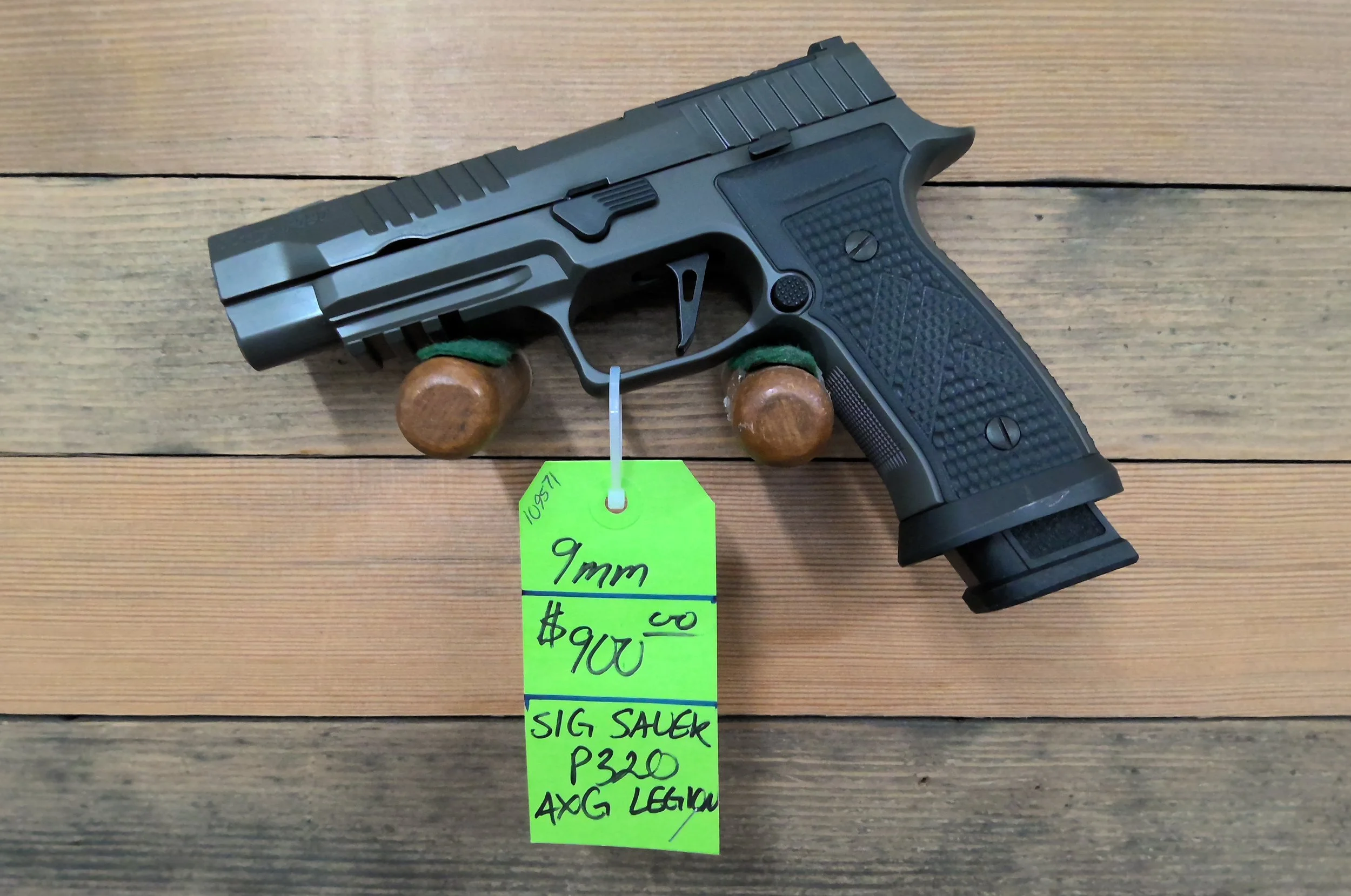 SIG SAUER P320 AXG LEGION 9MM PISTOL