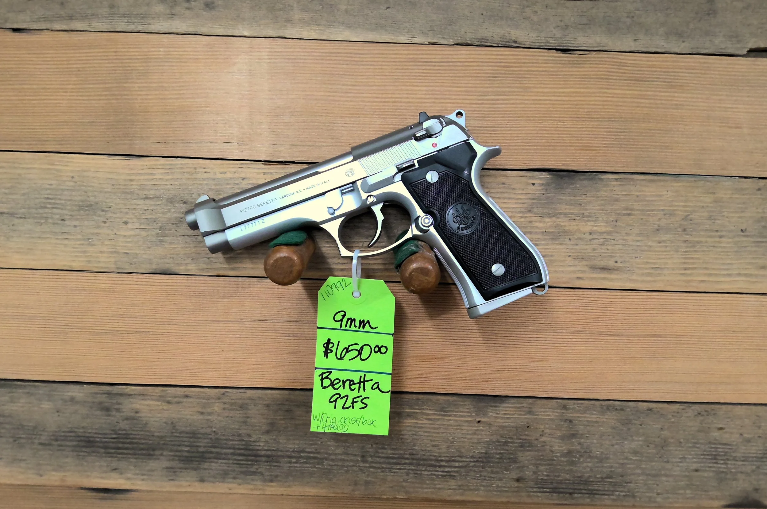 BERETTA 92 FS PISTOL 9MM