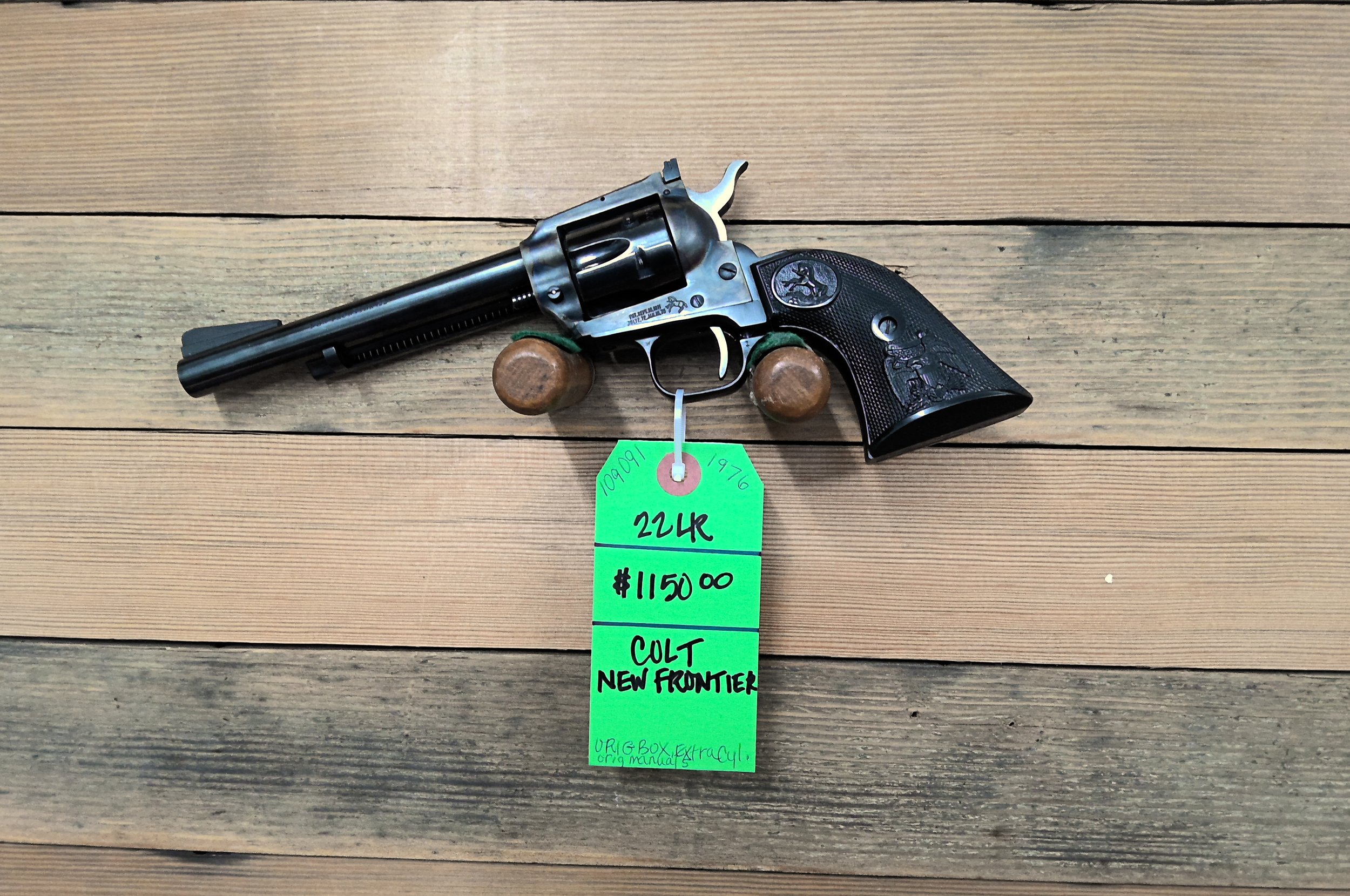 COLT NEW FRONTIER REVOLVER 22 LONG RIFLE 22 MAGNUM