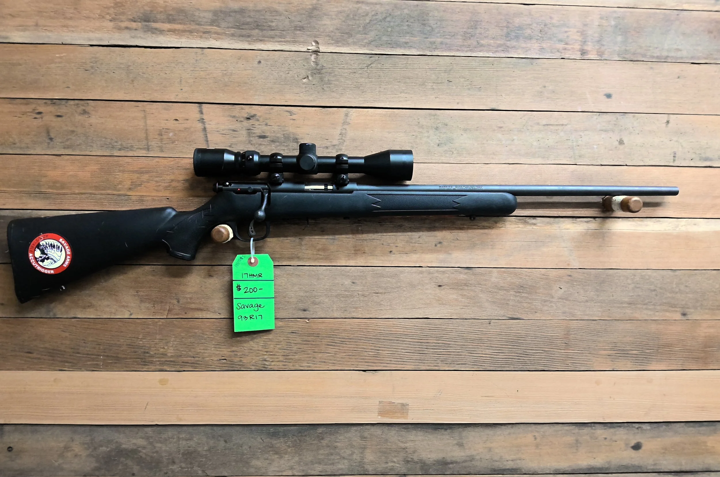 SAVAGE 93R17 RIFLE 17 HMR