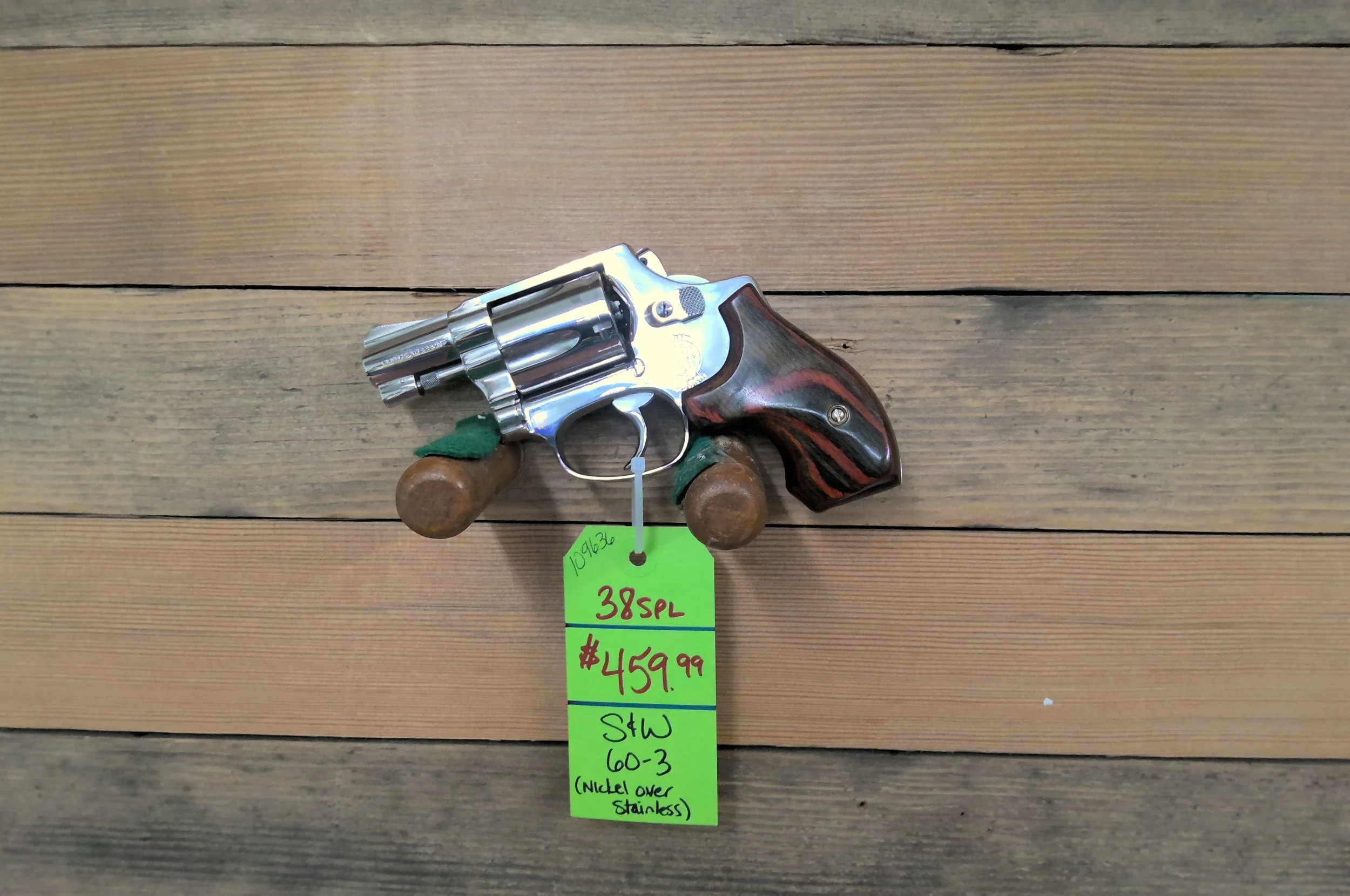 SMITH AND WESSON MODEL 60-3 REVOLVER 38 SPECIAL