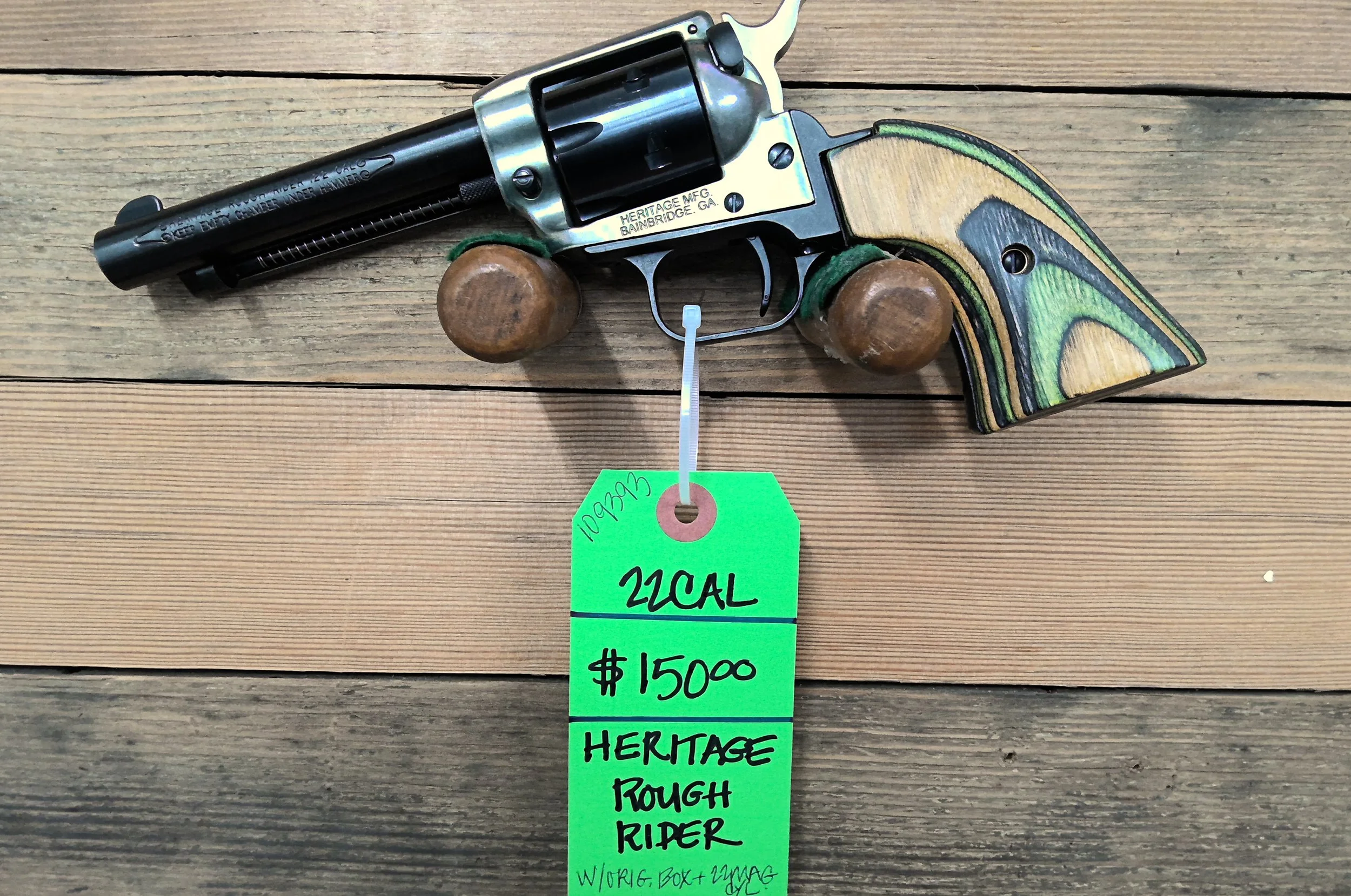 HERITAGE ROUGH RIDER 22LR 22MAG REVOLVER