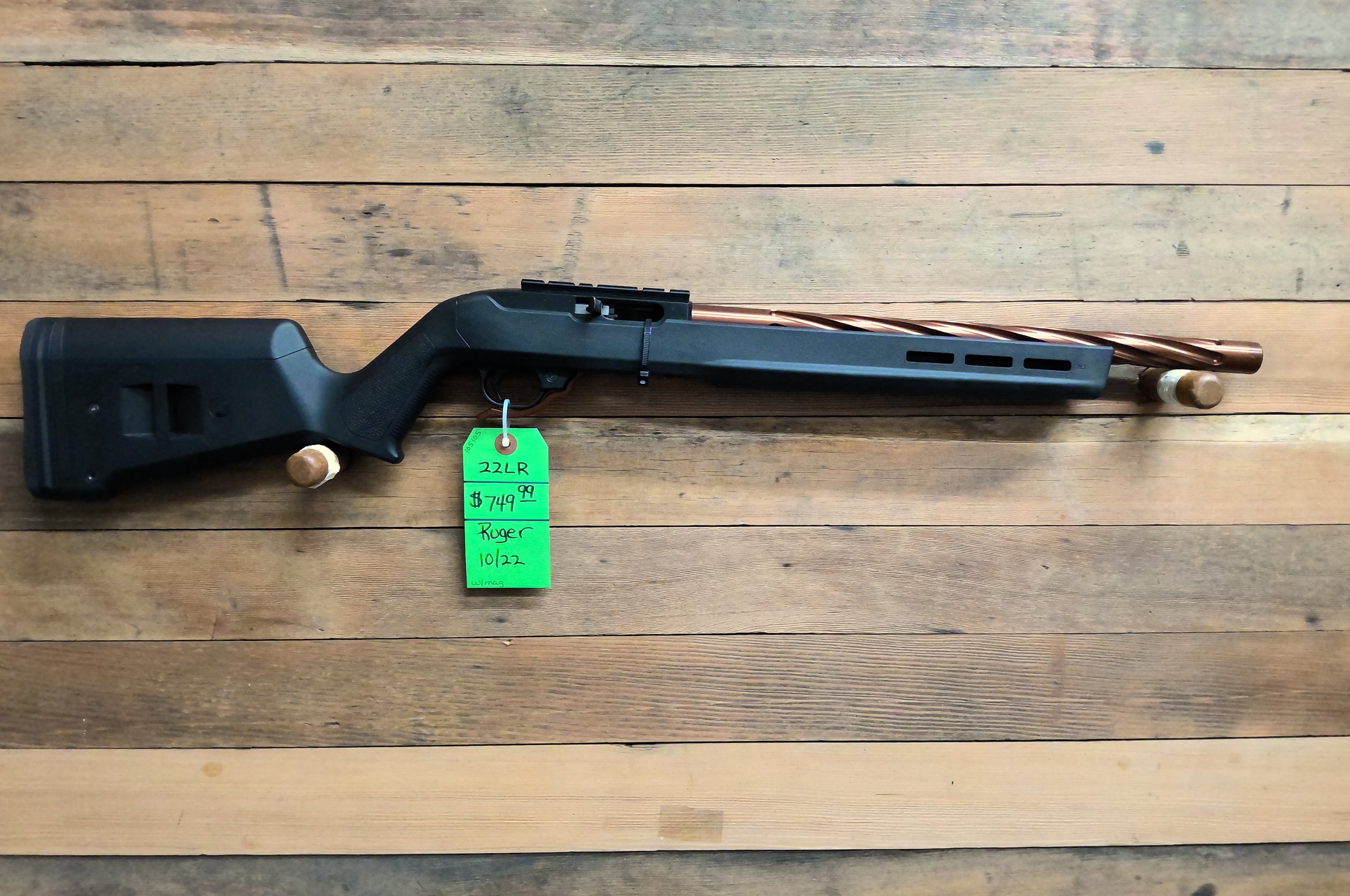 RUGER 10/22 RIFLE IN 22 LONG RIFLE