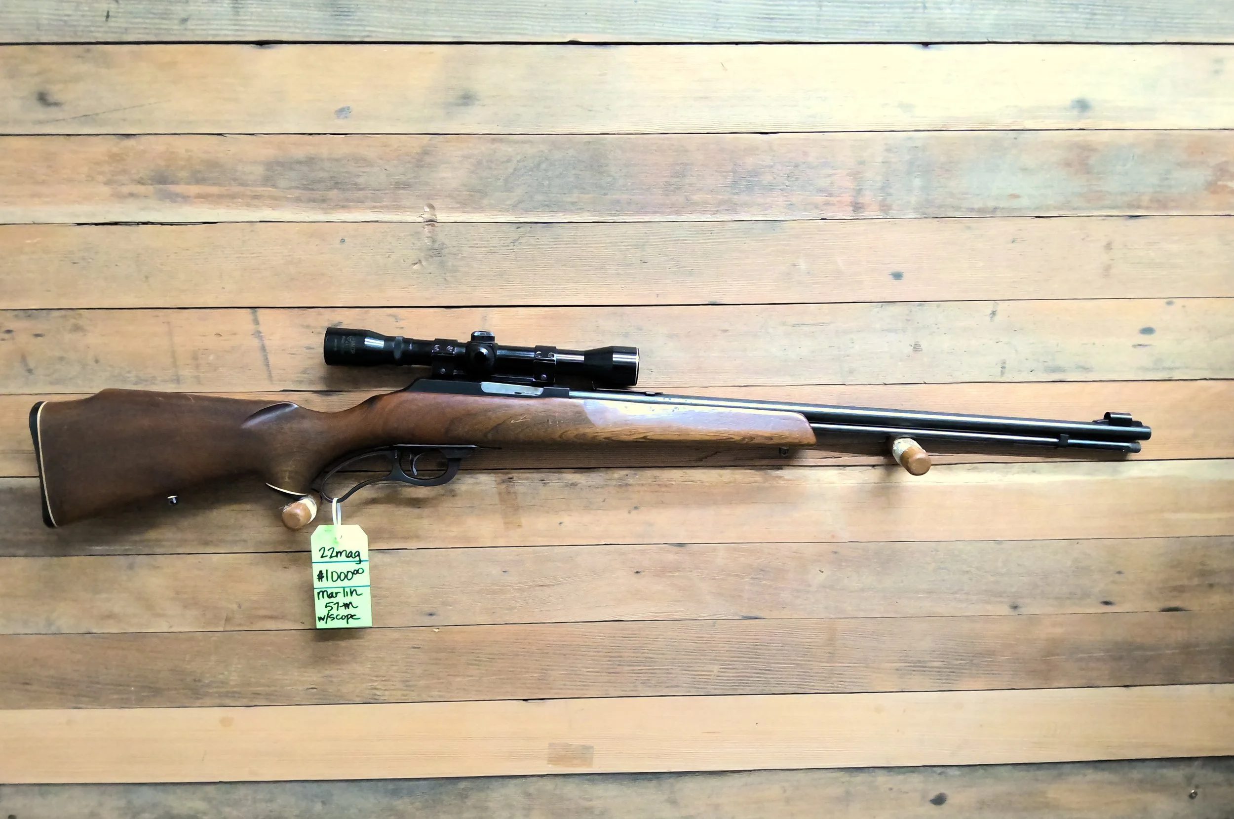 MARLIN MODEL 57-M RIFLE 22 MAGNUM