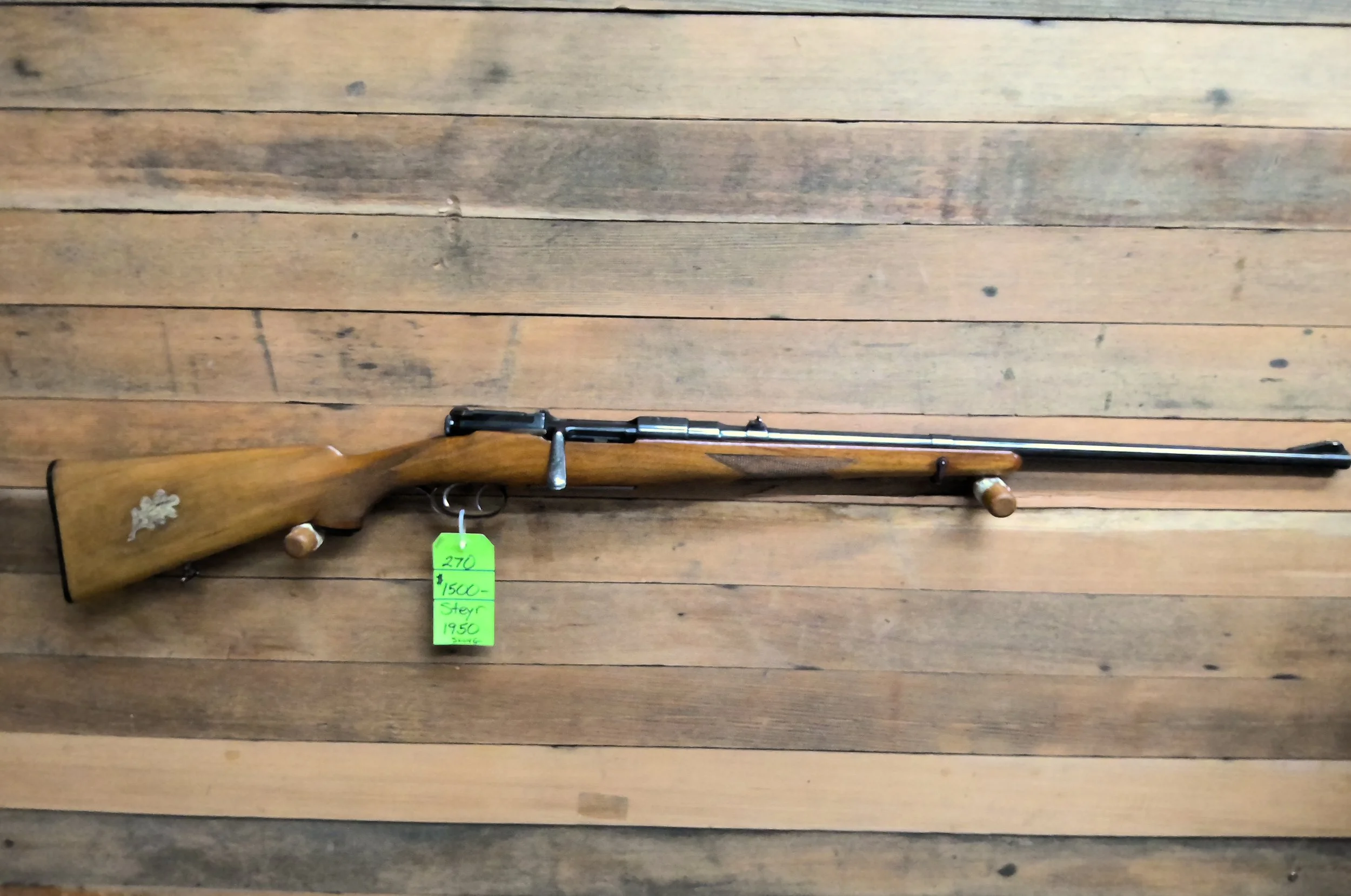 STEYR DAIMLER PUCH RIFLE MODEL 1950 RIFLE 270 WINCHESTER