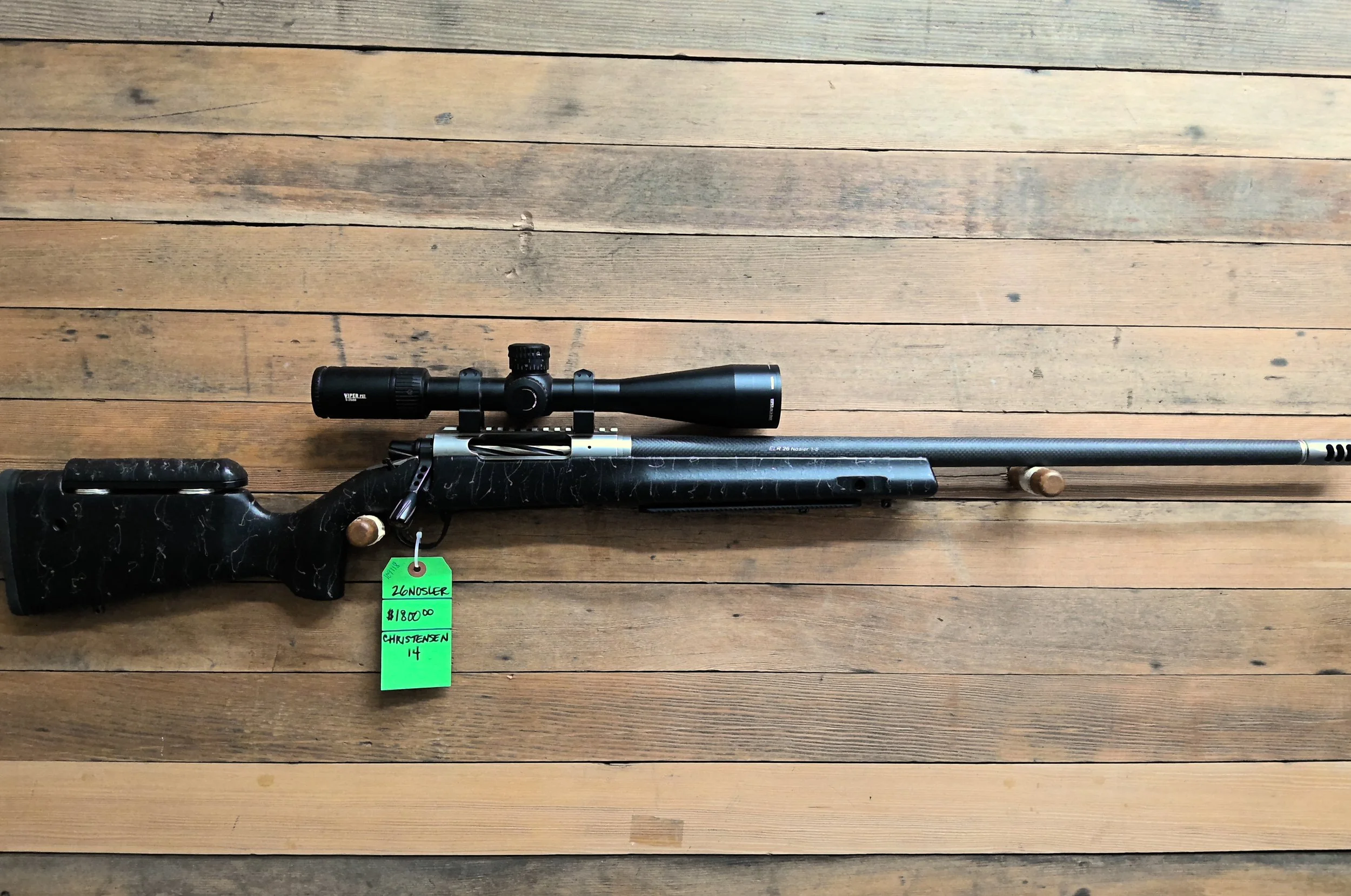 CHRISTENSEN MODEL 14 RIFLE 26 NOSLER