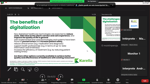 Curso de Envejecimiento Activo y Saludable - INNOVACIÓN