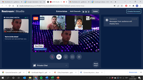 Segunda Sesion - EAS en Radio Curaco de Vélez - Entrevista Dr. Rafael Jara