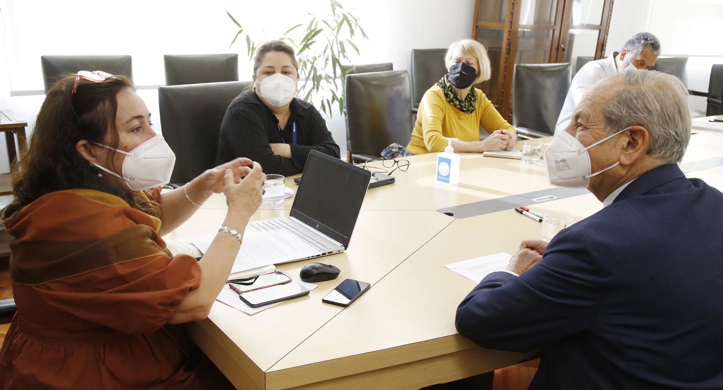 Reunión Ministra de Salud - Avances Proyecto EAS