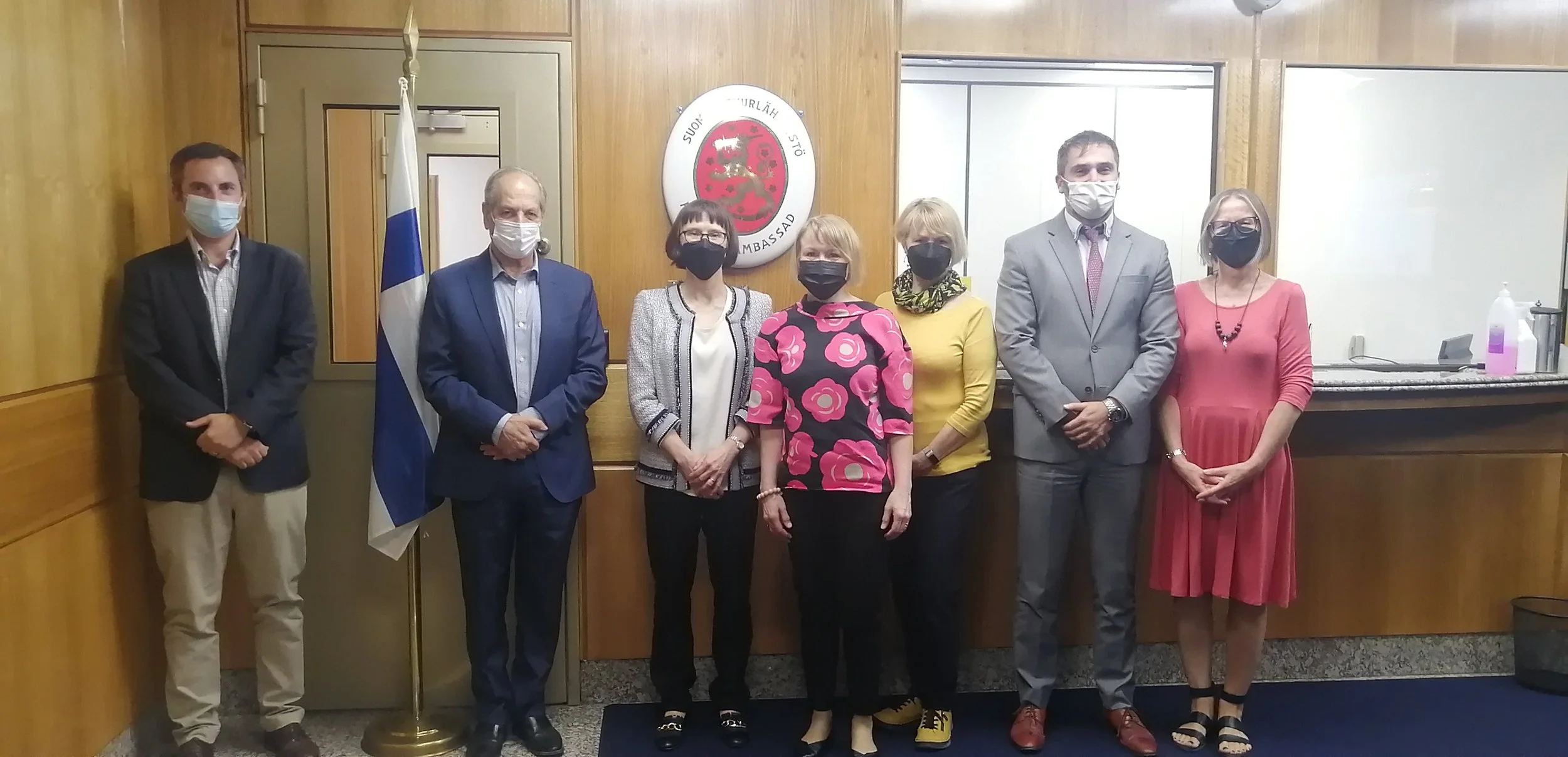 Visita a Embajadora de Finlandia en Chile Eija Rotinen - U. de North Karelia