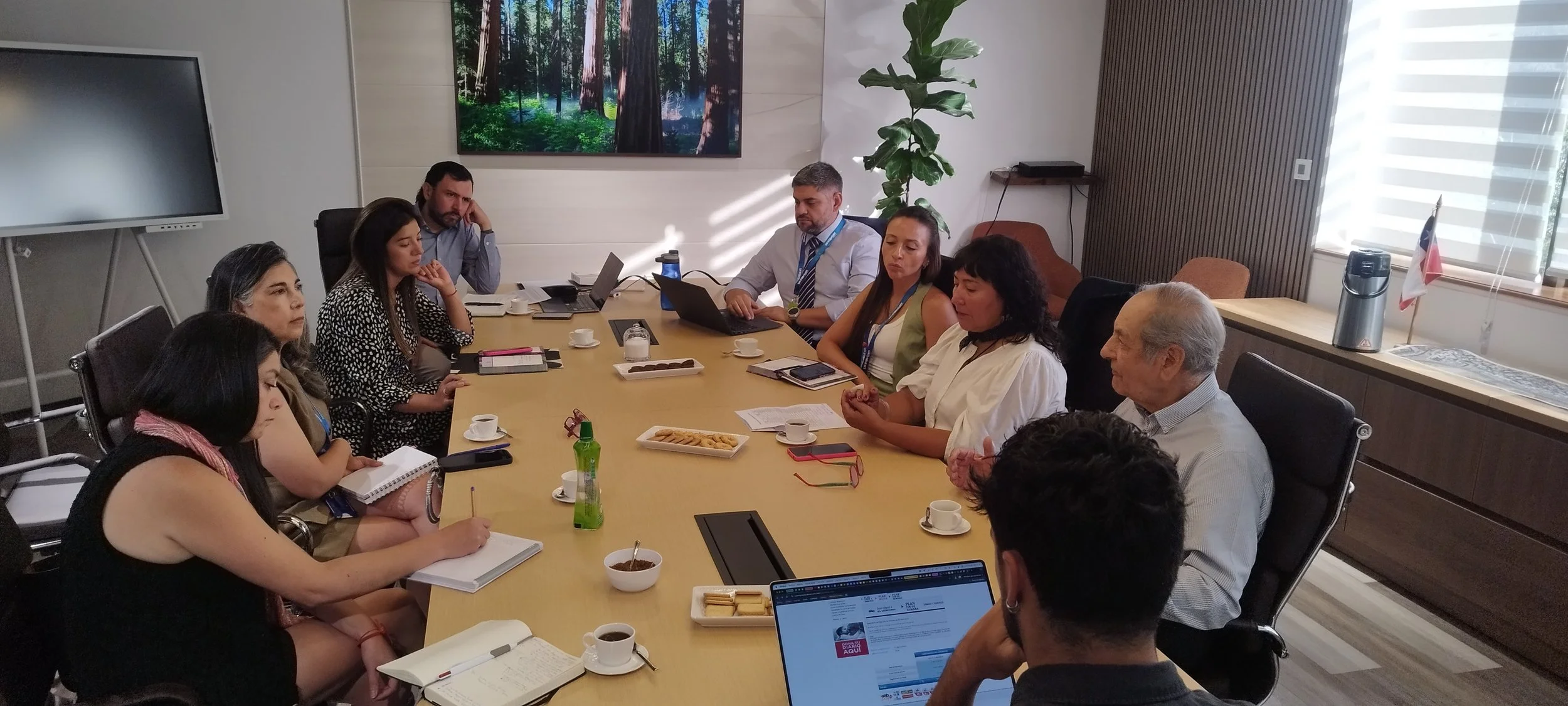 Equipo Municipal de La Florida define locaciones para los 14 puntos de automonitoreo de Hipertensión