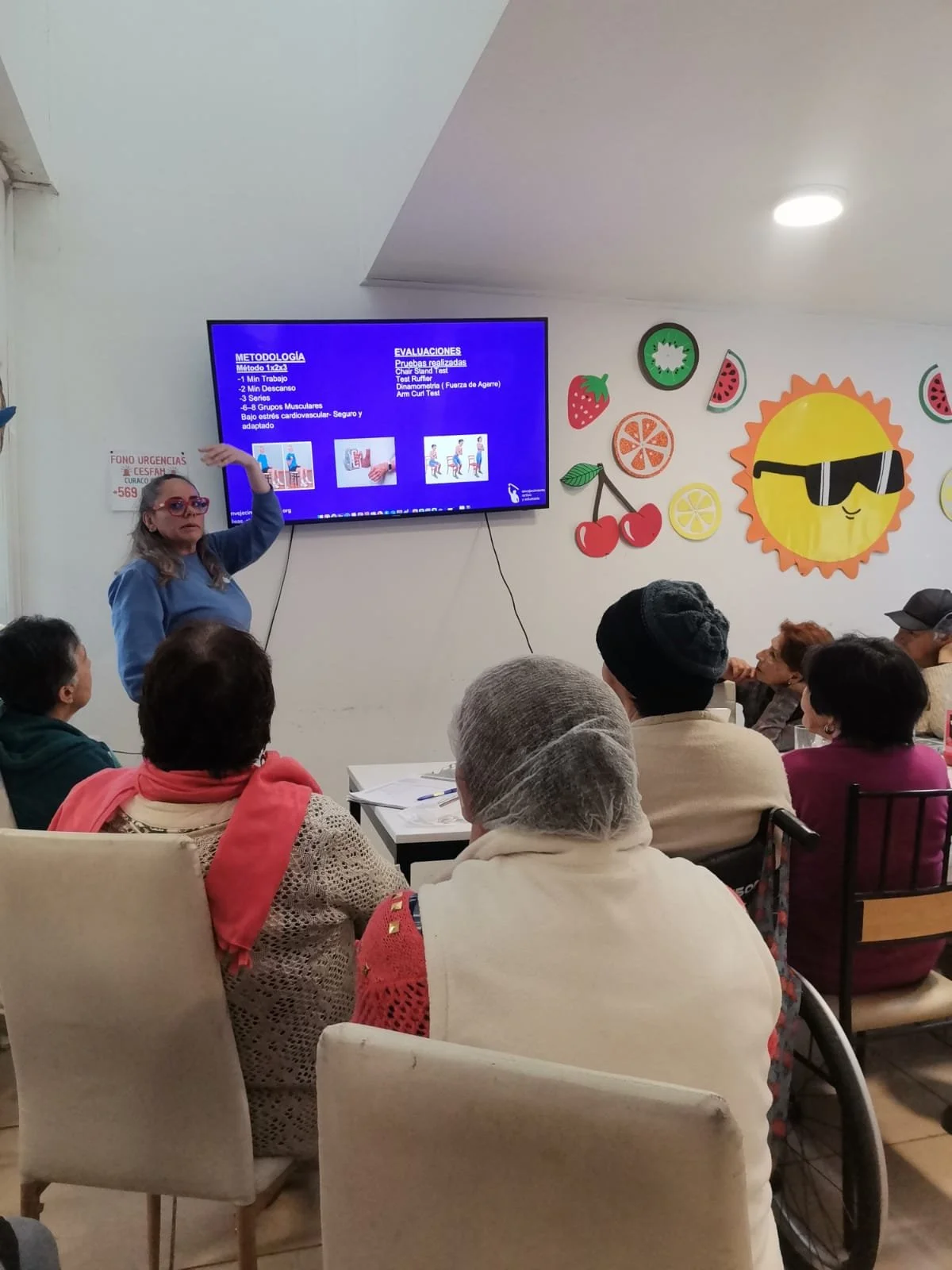 Presentación de Resultados de Talleres de Acondicionamiento Físico