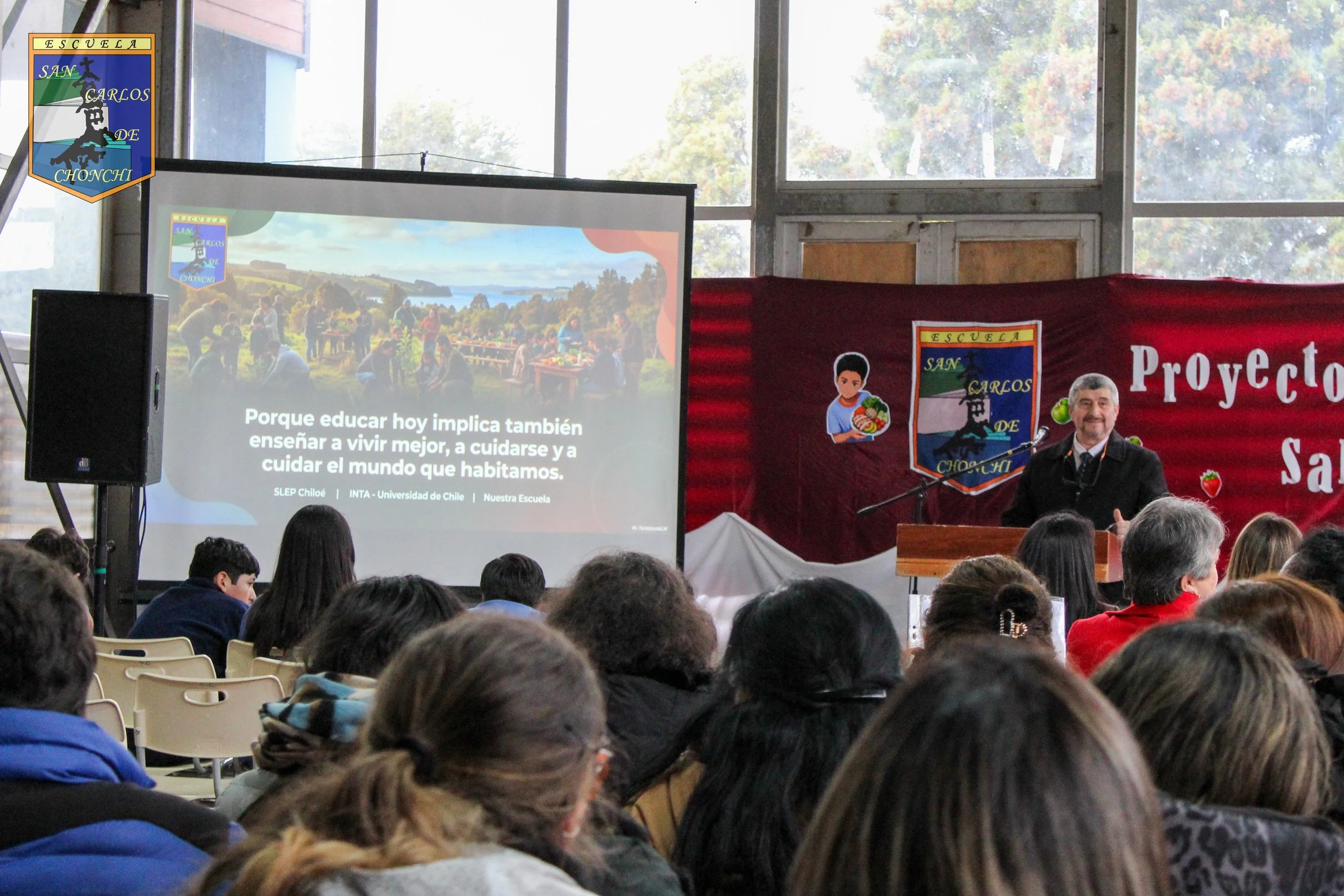 Se dio inicio a la ejecución del programa Escuelas Saludables en Escuela San Carlos de Chonchi