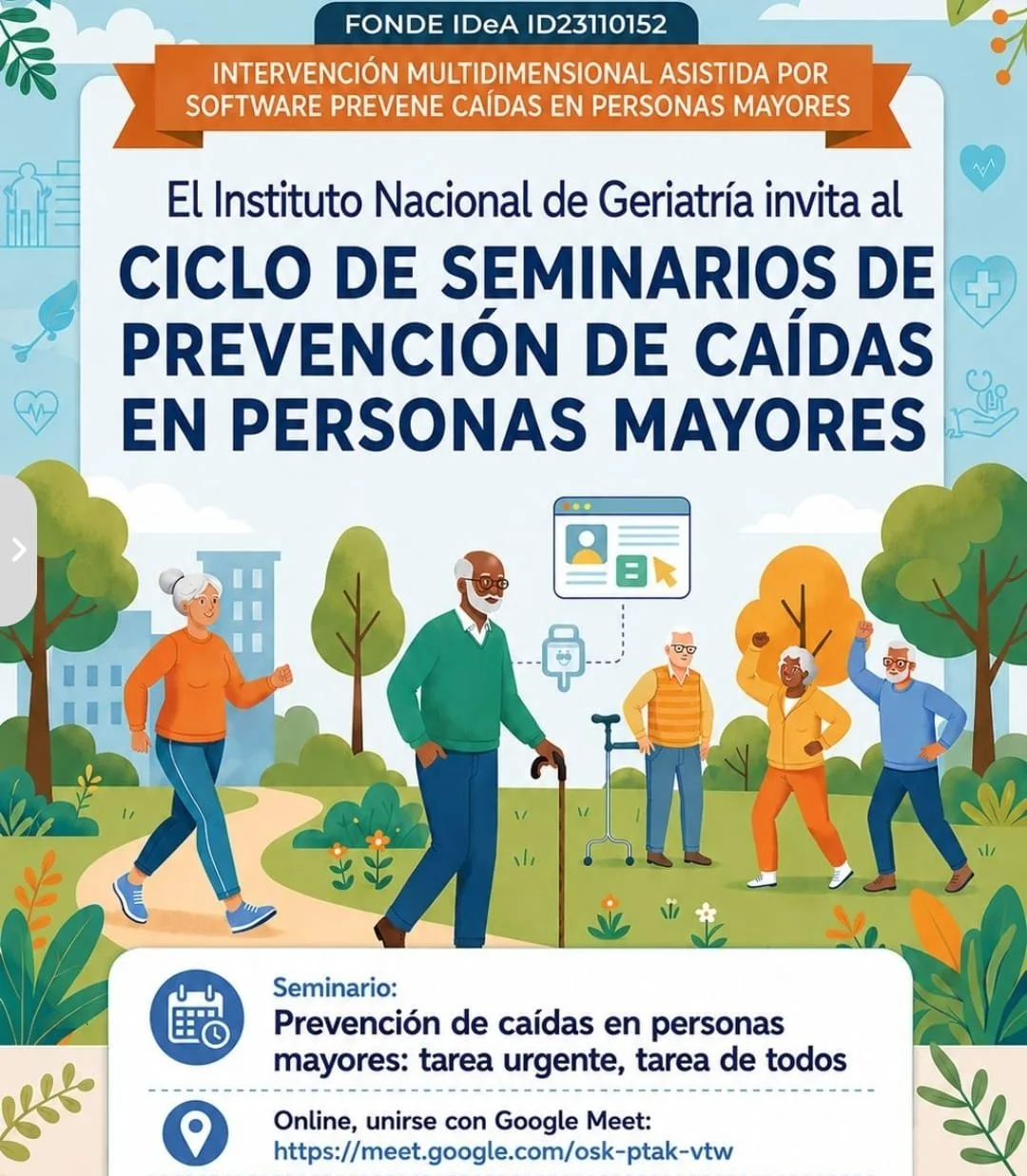 Se desarrolló con éxito el Taller de Prevención de Caídas