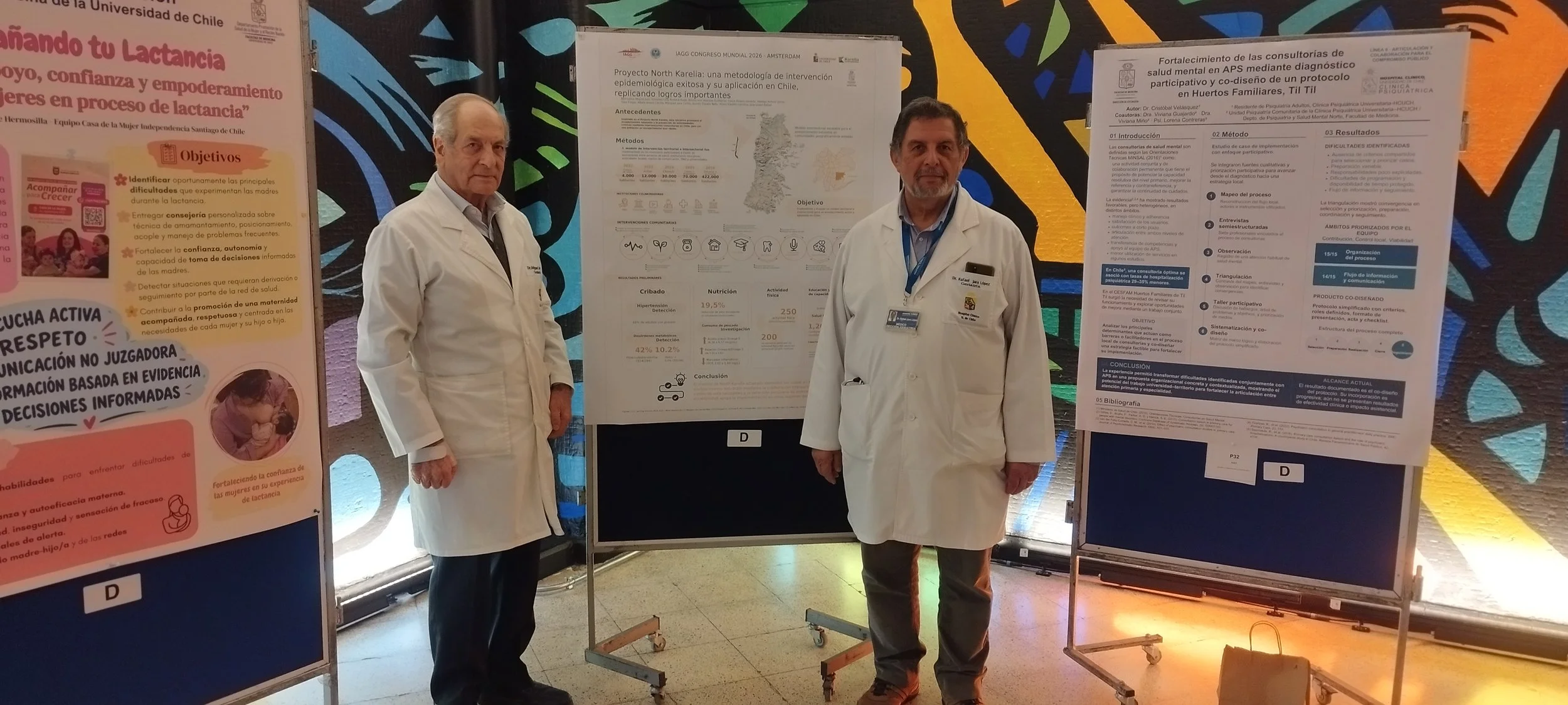 Programa Envejecimiento Activo y Saludable participó en la III Jornada de Extensión de la Facultad de Medicina
