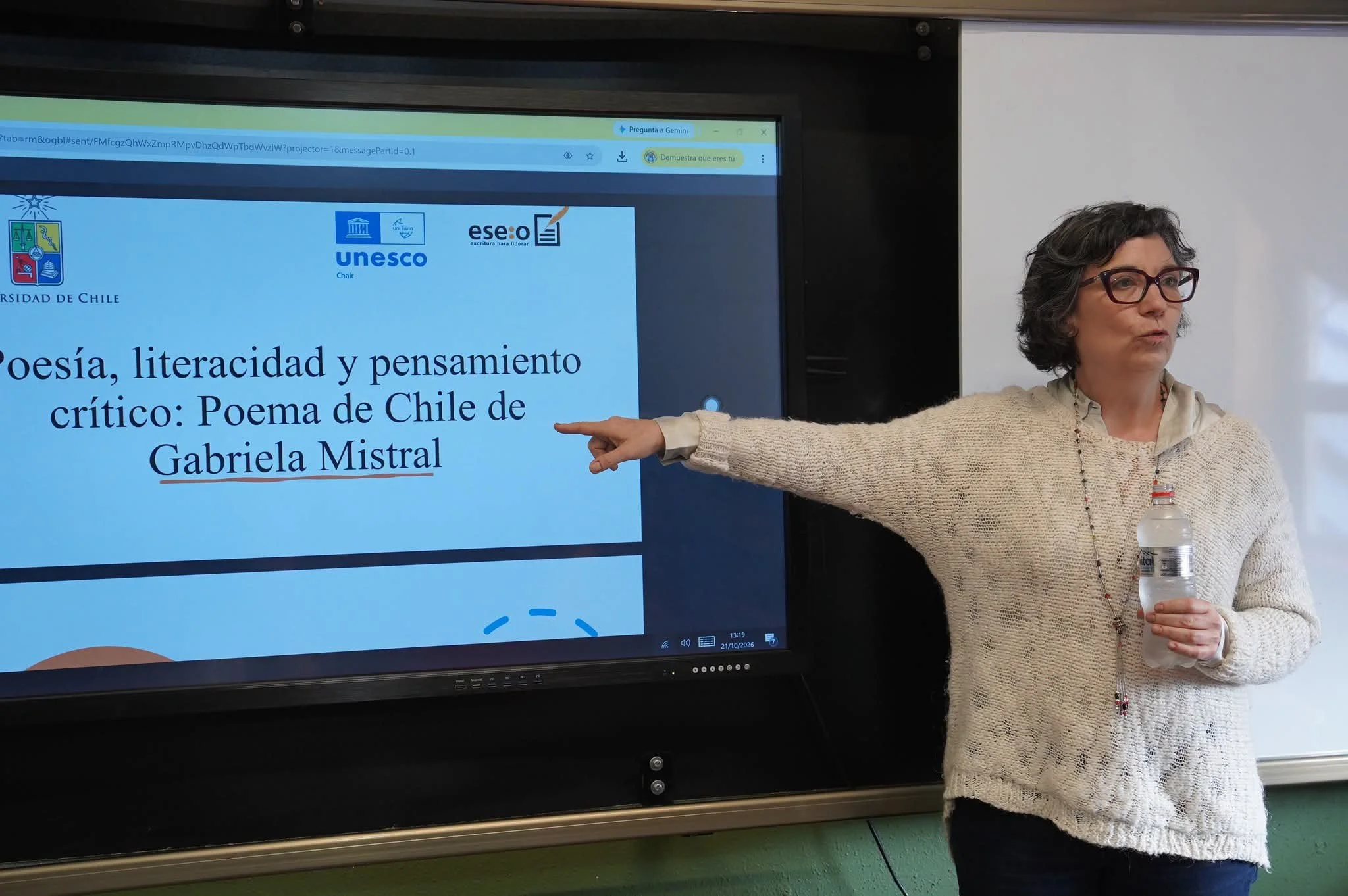 Comunidades educativas de Chiloé se acercan al legado de Gabriela Mistral junto al Programa EAS