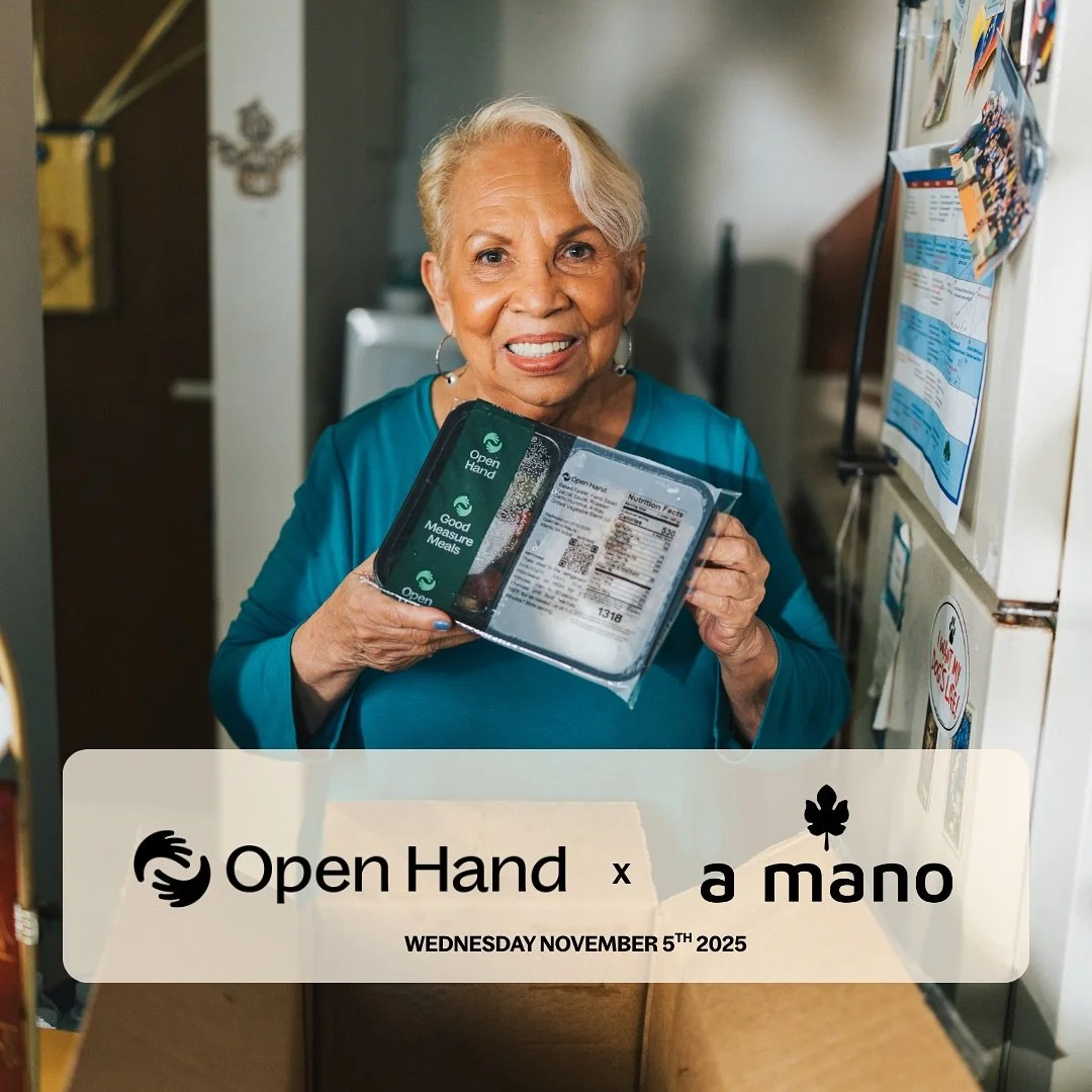 on november 5th, join us in support of @openhandatlanta ! 
since 1988, Open Hand has been cooking up and delivering medically tailored meals to Georgians living with chronic or severe illness. every meal is prepared to empower our at-risk neigh