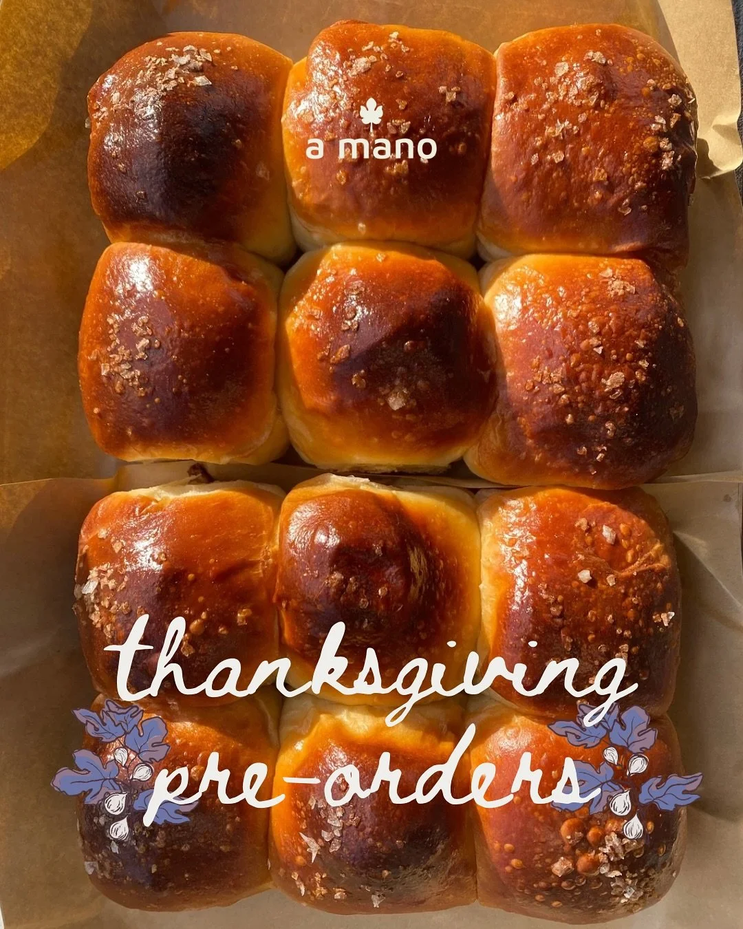 we&rsquo;re so excited to share that our pastry chef, Haven, is offering a selection of Thanksgiving treats available for pre-order! 🥧✨

choose from pies, our gluten-free chocolate torte, and freshly baked breads! 

ordering opens Monday 11/10 throu