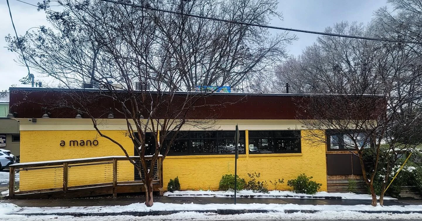 ❄️ weather update ❄️

due to the upcoming winter storm, a mano will be closed for dinner service on 1/24.

we will be open for an extended lunch service from 11:00 AM&ndash;5:00 PM, with a selection of dinner items available.

please stay safe, warm,