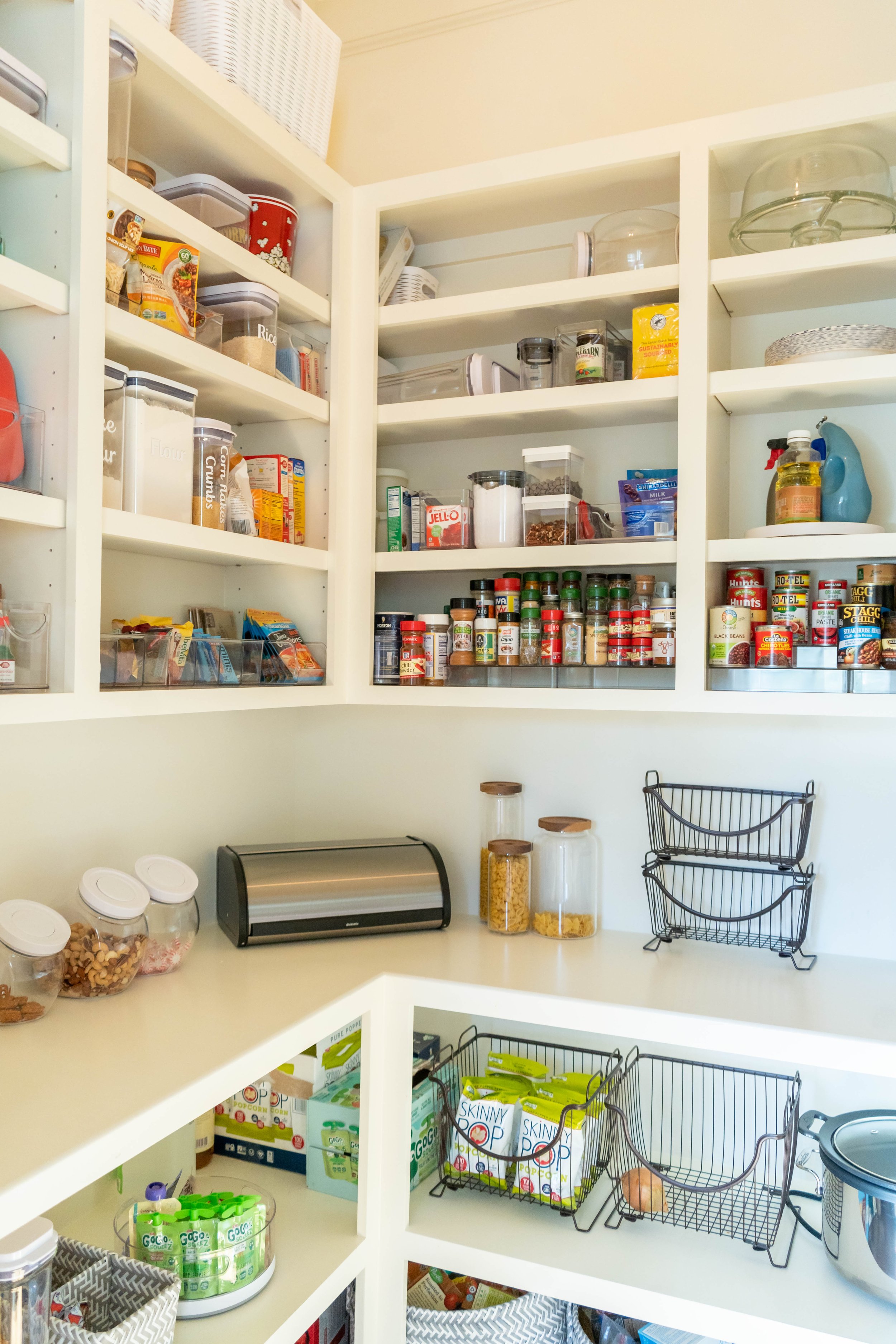 Organized pantry in Columbia SC