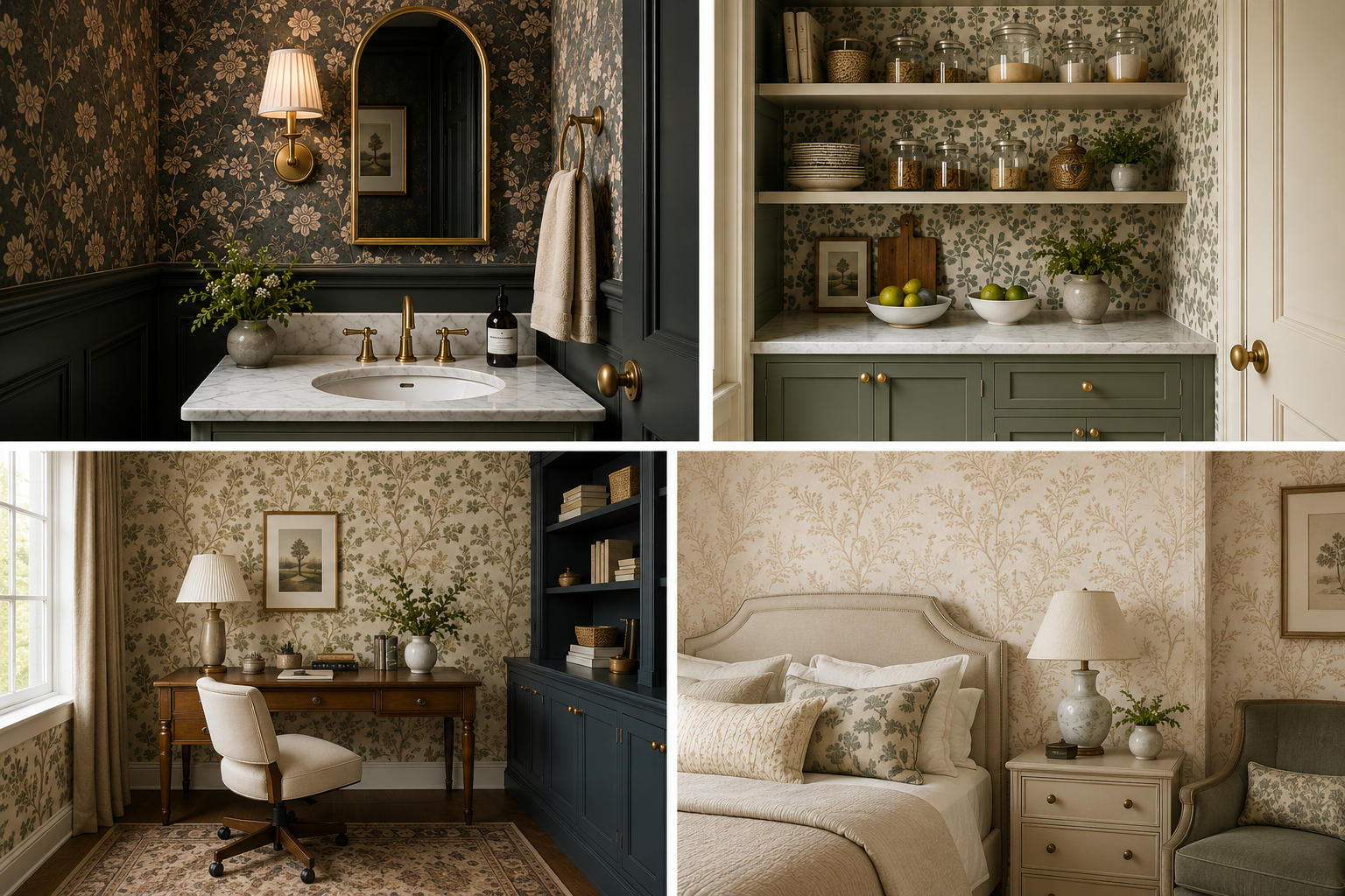A Hint of Whimsy: How to Use Wallpaper Without Letting It Take Over