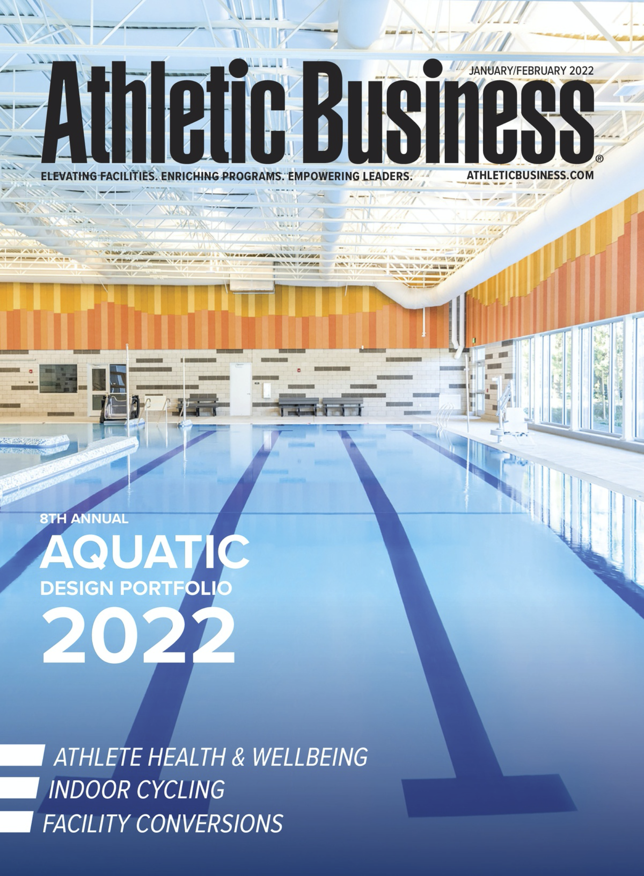Athletic Business Cover and Article - Larkspur.png
