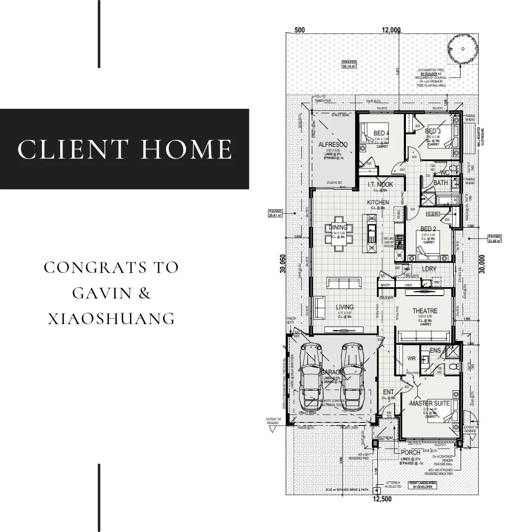 Congrats to Gavin &amp; Xiaoshuang with building their new investment in @baldivis_parks by @frasersproperty_liveproud, thanks to Karliah for sourcing the perfect block. We have organised a complete turnkey package for their @newchoicehomes build rig