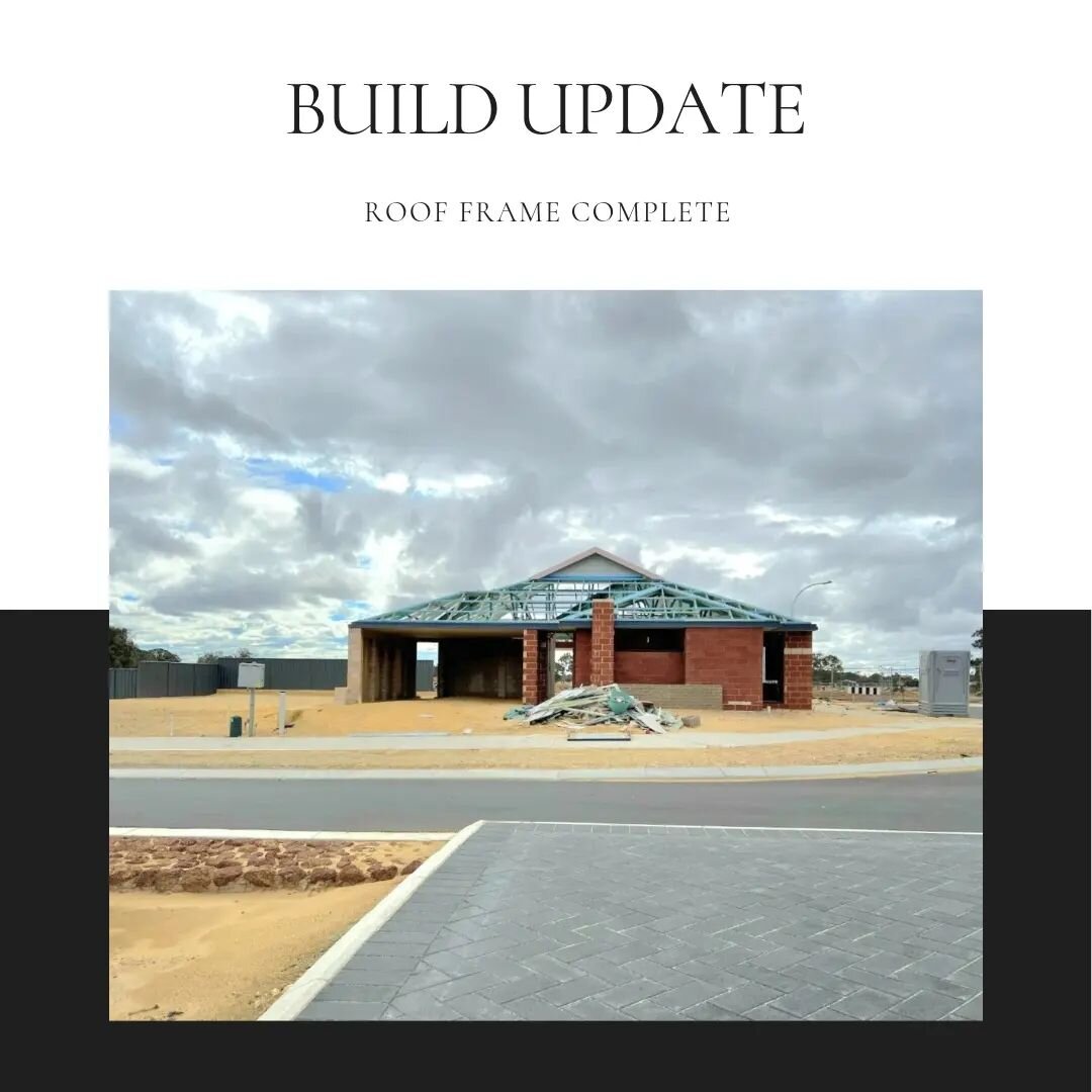 Roof frame complete for Jess 😁 

#perthlife #perthrealestate #newchoicehomes #perthsmallbusiness #urbanlist #perthproperty #wabuilders #perthhouses #perthisok #houseandlandpackages #firsthomebuyers #firsthomebuyersperth #firsthome #construction #per