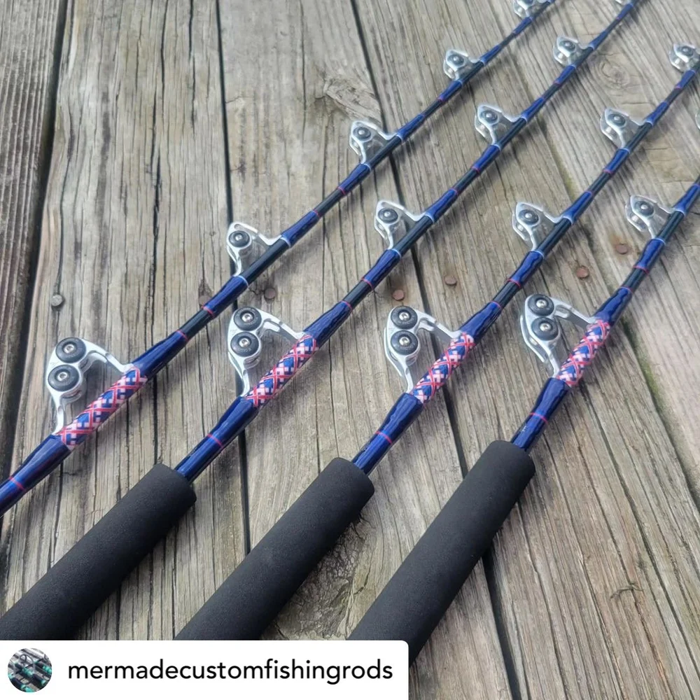 custom fishing rods nj 80/130 XXL swim baits J-STick'um Custom Rods and Jigs