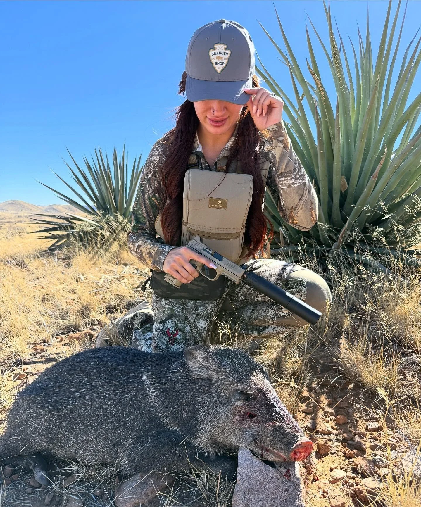 I&rsquo;m so incredibly blessed to say this is most of what we harvested for our family and friends this year🤎 I&rsquo;m grateful for every animal, every experience, and every partner who makes these hunts successful. 

Thank you @silencershop for a