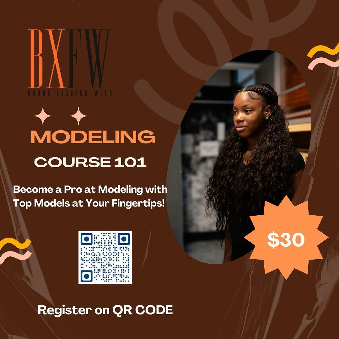 🌟 Strut into the spotlight like never before! ✨ We&rsquo;re excited to unveil our exclusive Modeling Runway Ready Course, a must for every aspiring runway sensation! 🚀 Join us at Bronx Fashion Week and unleash your inner fierceness with expert guid