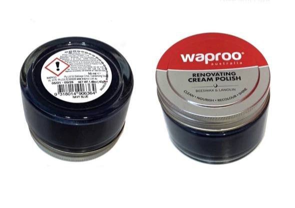Waproo Renovating Polish : Navy Blue 50ml $10.95