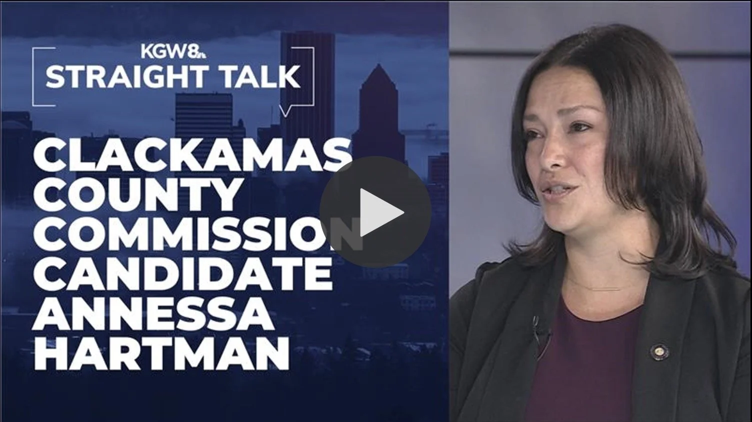 (Video) KGW: Oregon Democratic lawmaker says she's running for Clackamas County commissioner