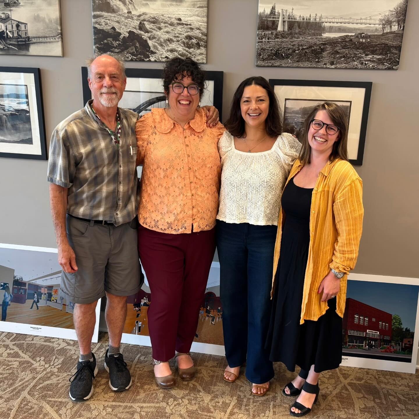 Earlier this week I attended my first Willamette Falls &amp; Landings Heritage Area Coalition Board meeting as one of their new Board of Directors! 

I am so honored to have the opportunity to collaborate with everyone and continue to uplift the grea