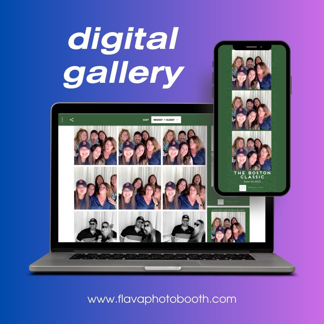 We're spilling the beans on our awesome digital gallery feature! 

It's like having a magic vault for all those hilarious and heartwarming photobooth snaps. You can flip through, pick your top shots, and relive the good times whenever you want.

No m