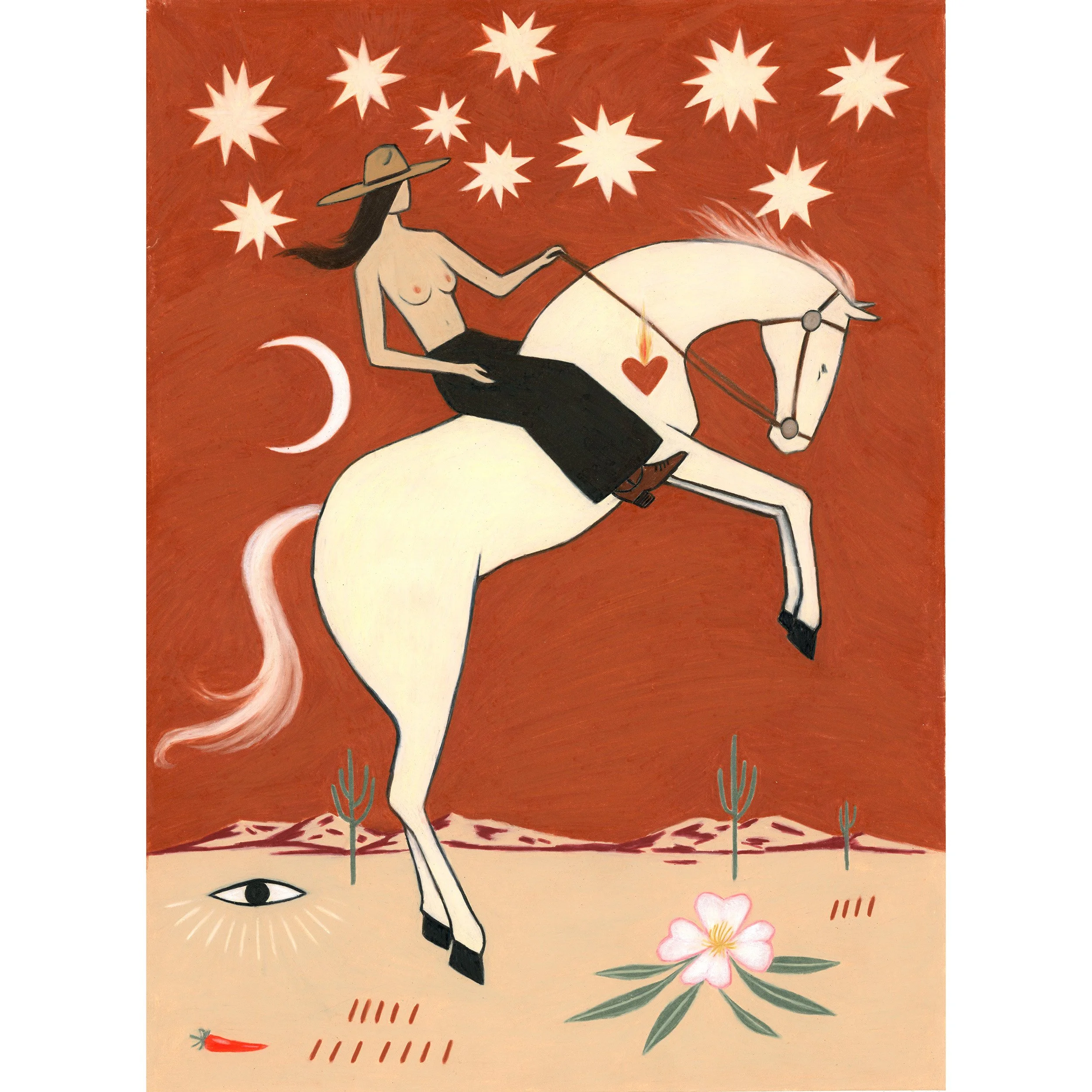 fire horse - print for pre-order