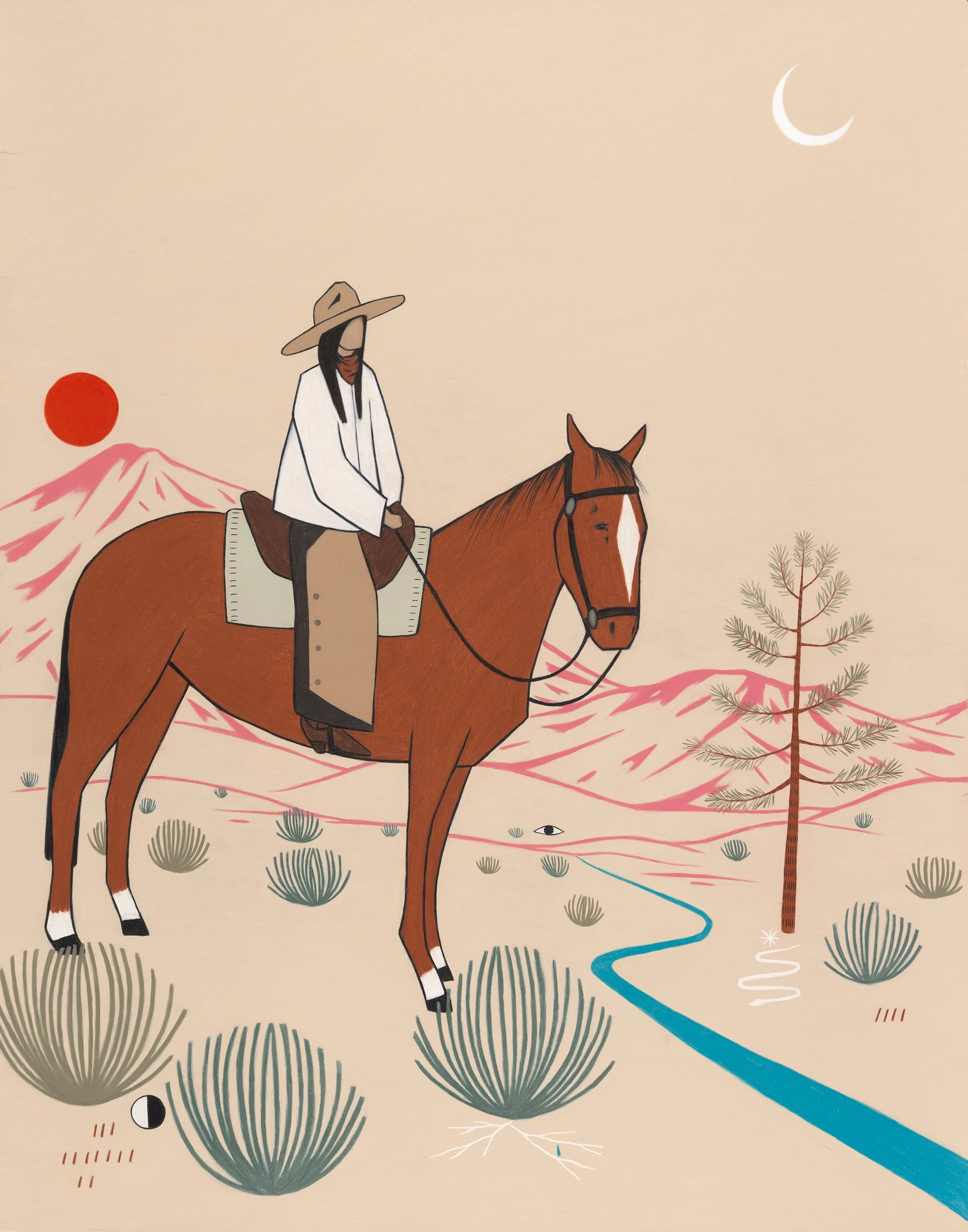 K Wickwire_horsegirl + pine_22x28_2025.jpg