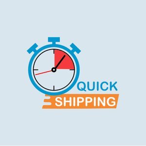 Free quick shipping on everything = less waiting for you.