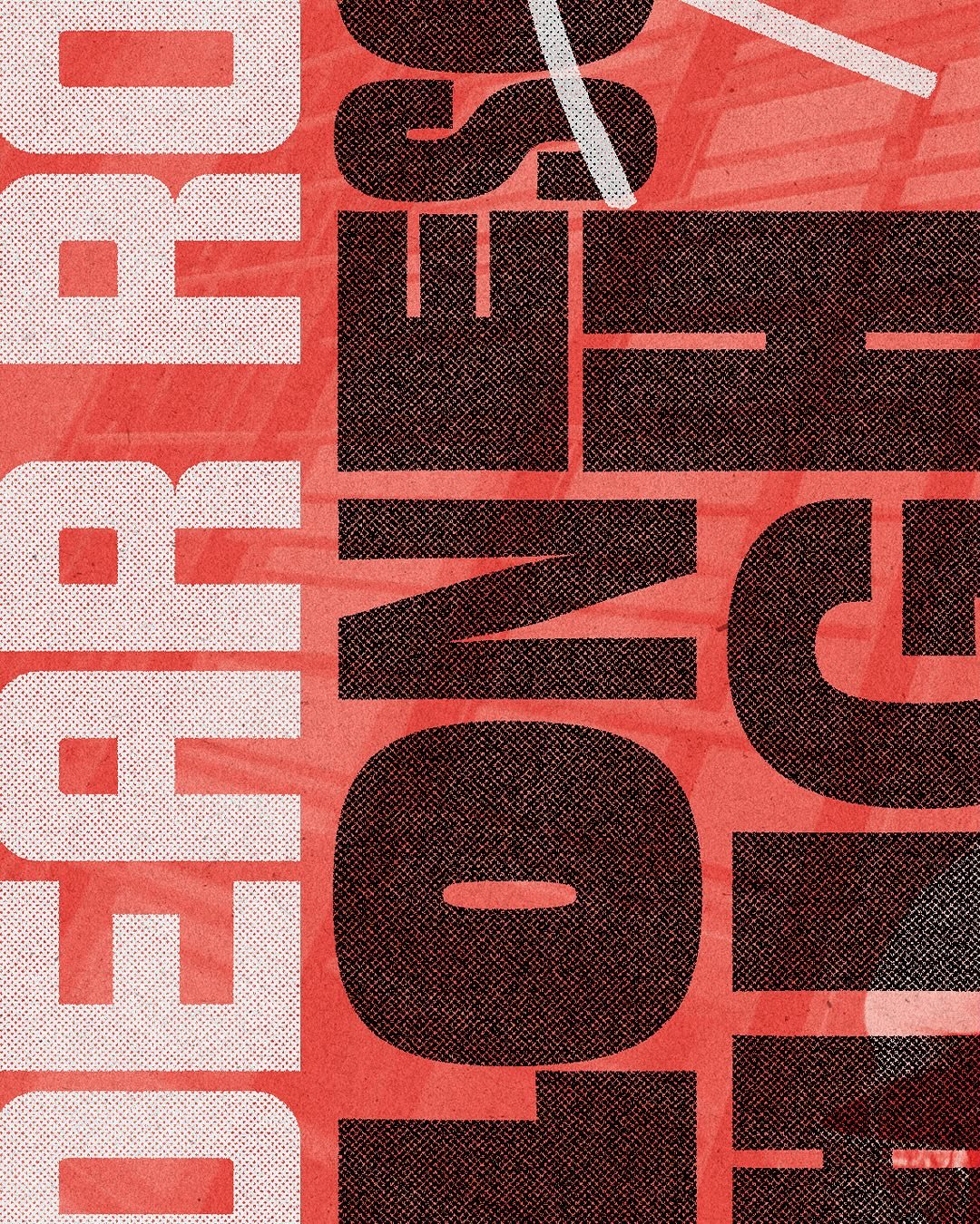 More type and texture for @dearrouge 🥵 can&rsquo;t have a tour without a tour poster and new merch.