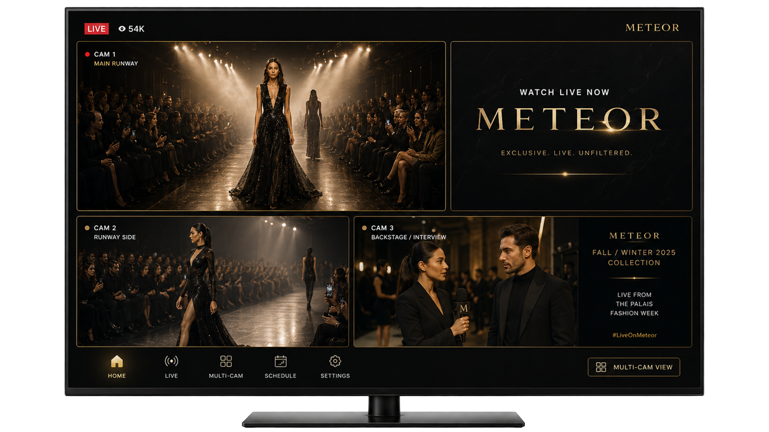 METEOR MOTIVES STREAMING LIVE EVENTS